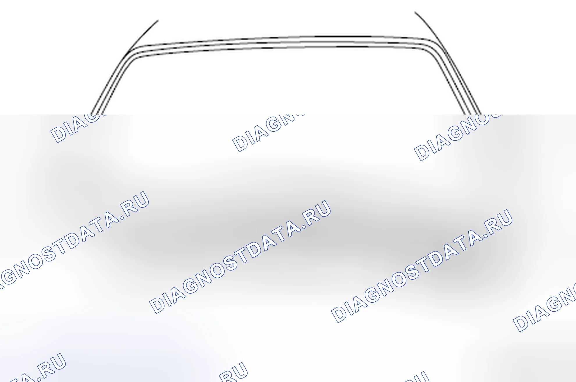 Рис. 2: ПЕРЕДНИЙ СТЕКЛООЧИСТИТЕЛЬ. Hyundai Creta I рестайлинг