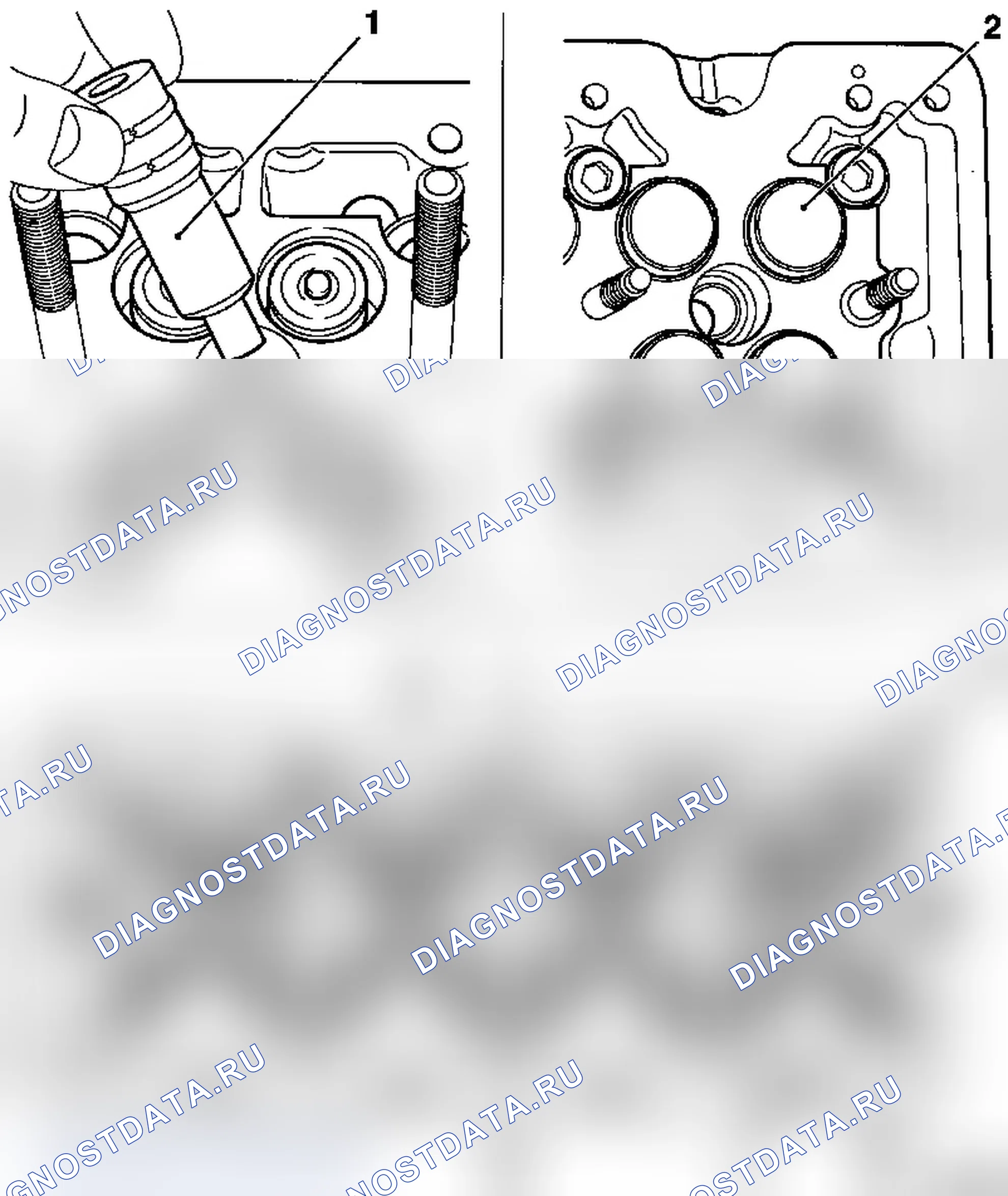 Головка цилиндров Y 17 DT. Opel Astra G