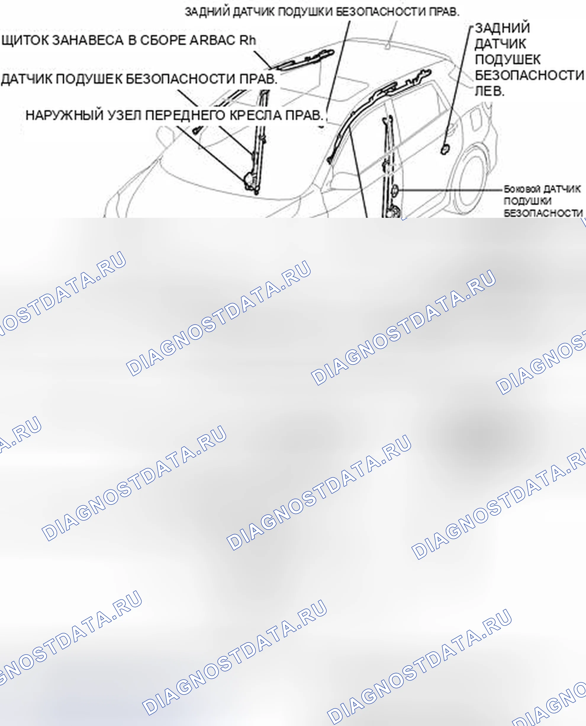 Рис. 170: ИЛЛЮСТРАЦИЯ. Toyota Matrix E140