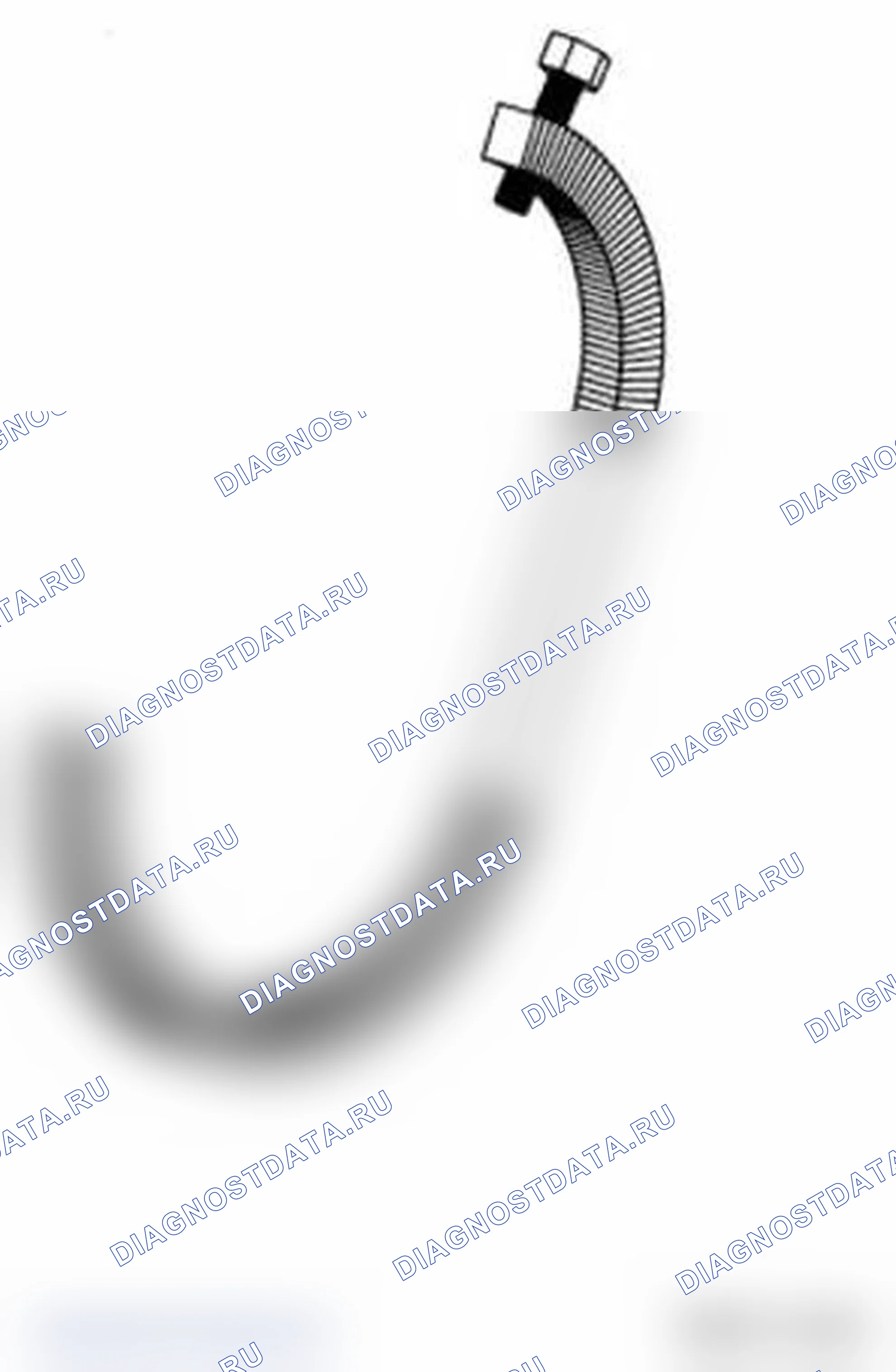 Рис. 155: Зажим 23-2250. BMW X6 M E71
