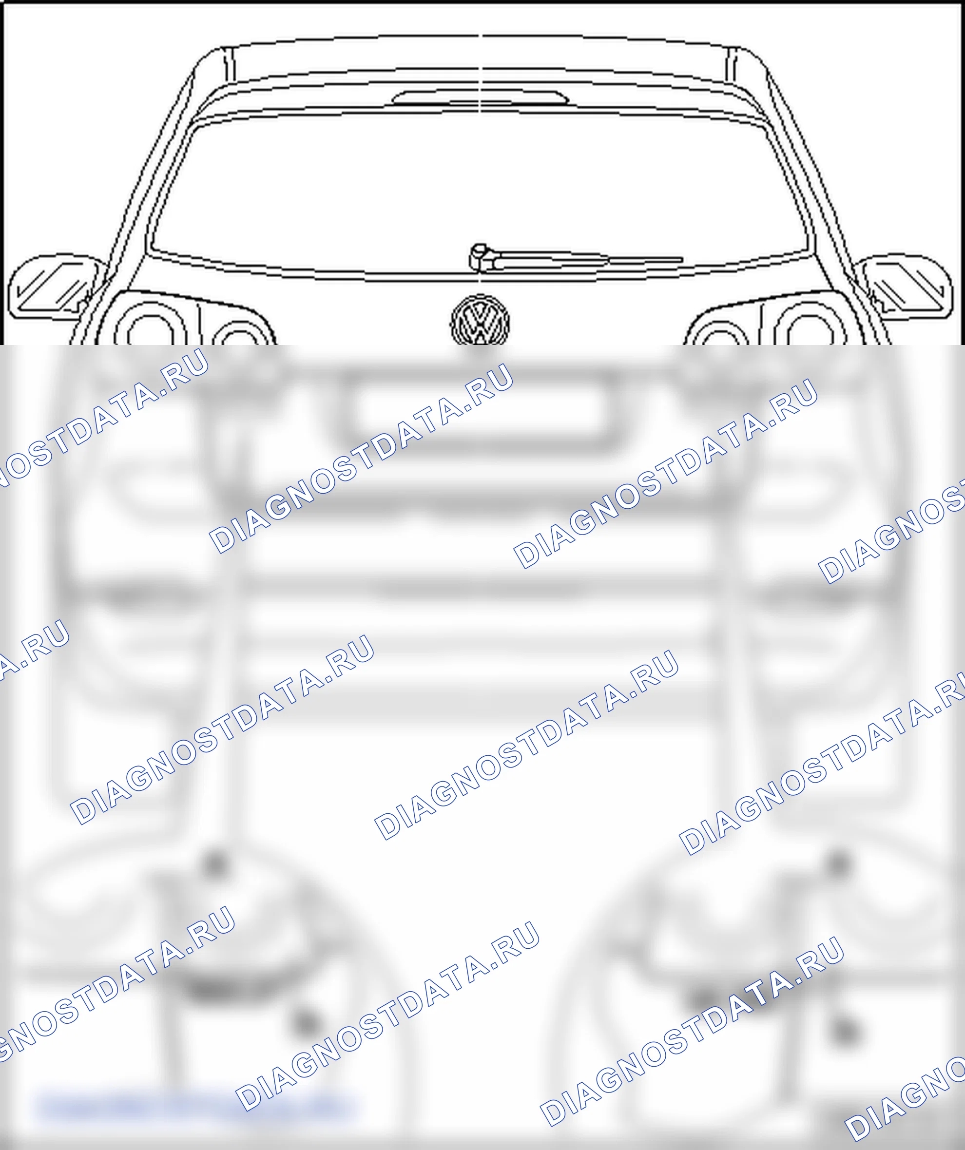 Надписи. Volkswagen Golf Plus I