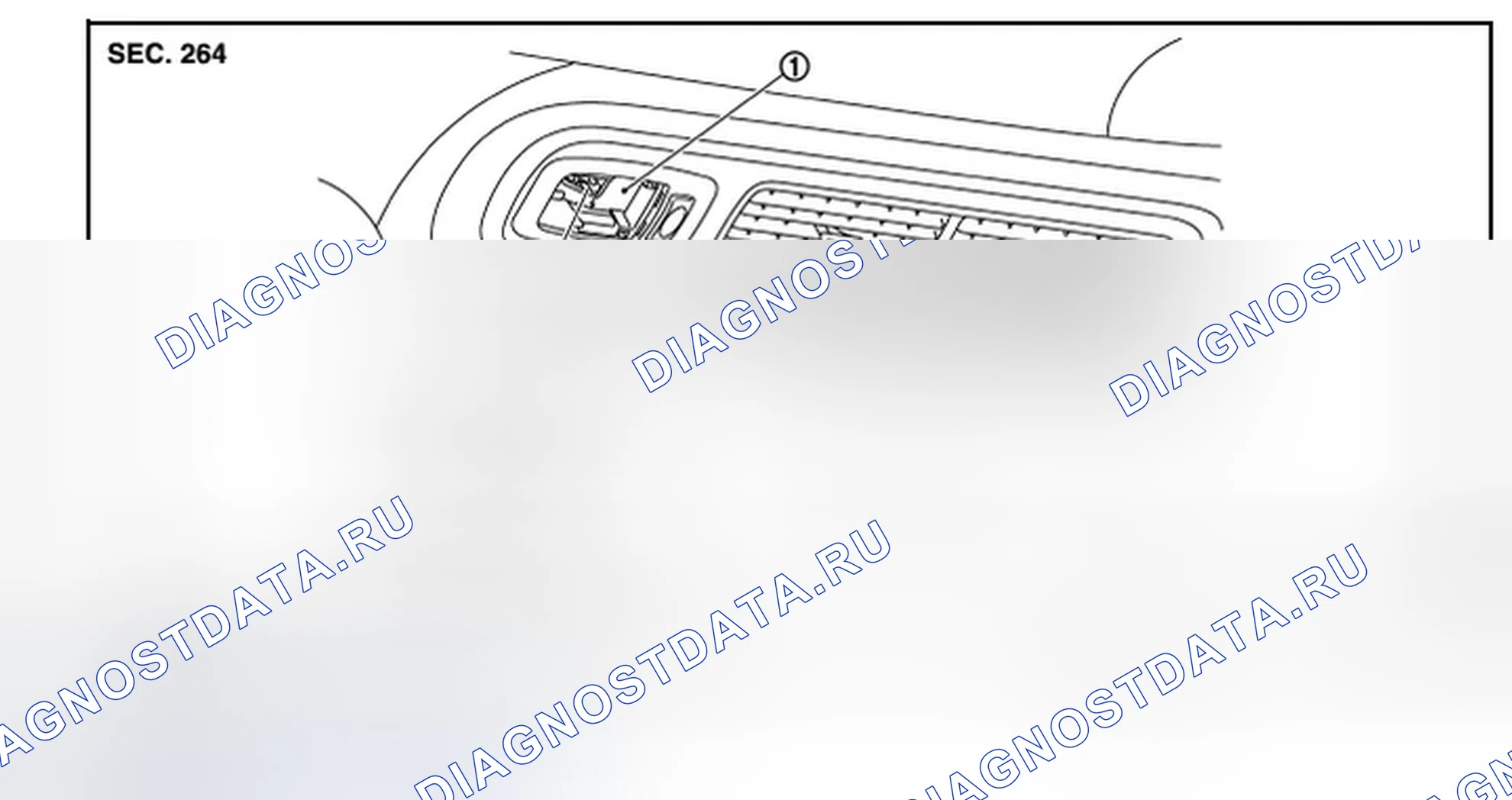 Рис. 58: Разнесенный вид. Infiniti QX56 II