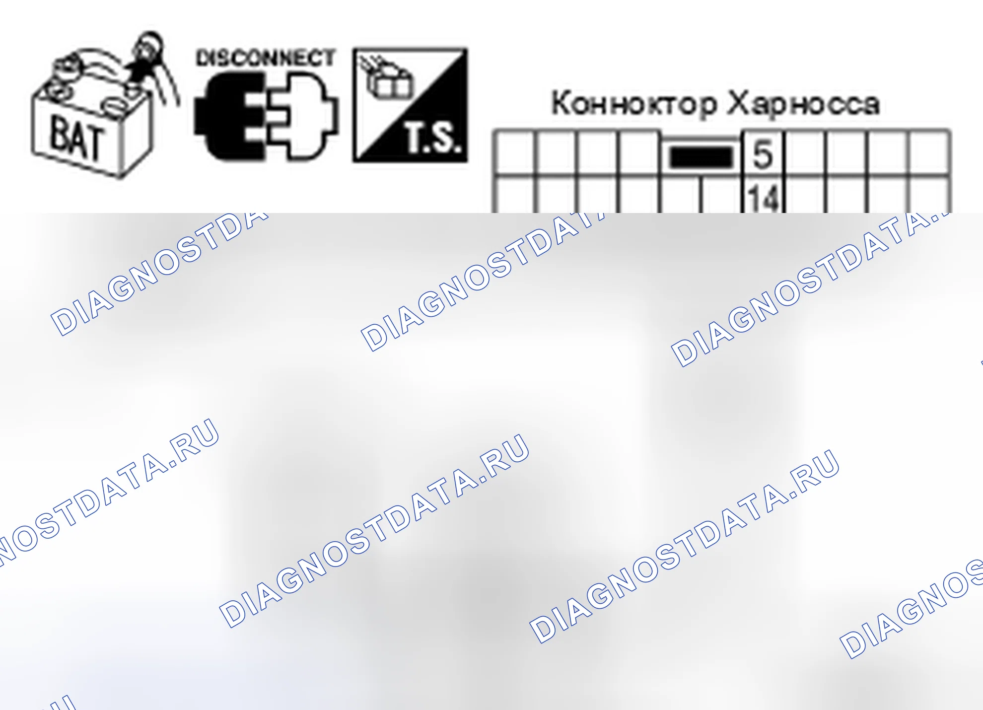 Рис. 113: Проверка цепи между блоком управления VDC / TCS / ABS и блоком управления AWD. Nissan X-Trail I