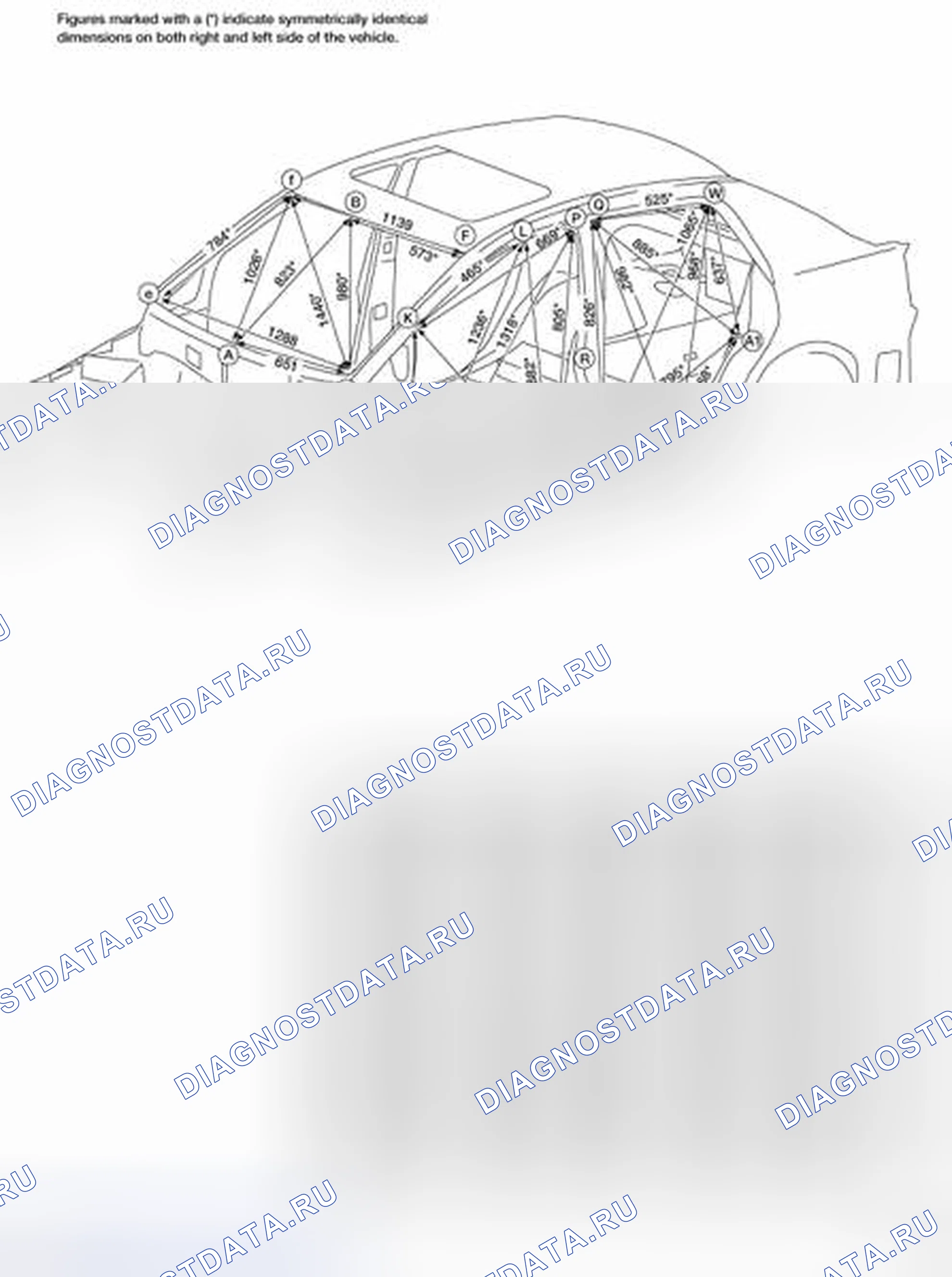Рис. 313: ПАССАЖИРСКИЙ САЛОН СЕДАНА. Honda UR-V I