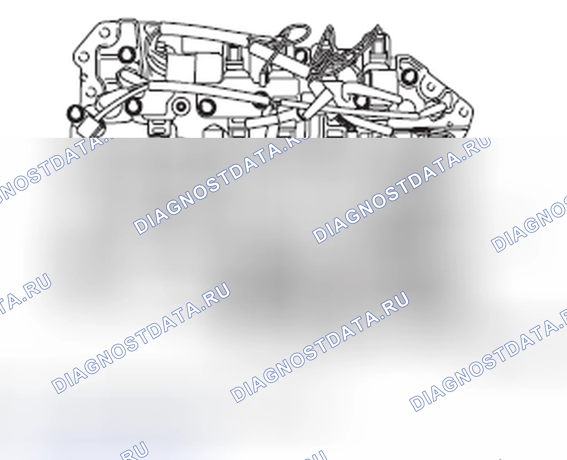 Рис. 274: СОЛЕНОИД ПРЯМОГО СЦЕПЛЕНИЯ. Subaru Tribeca WX рестайлинг