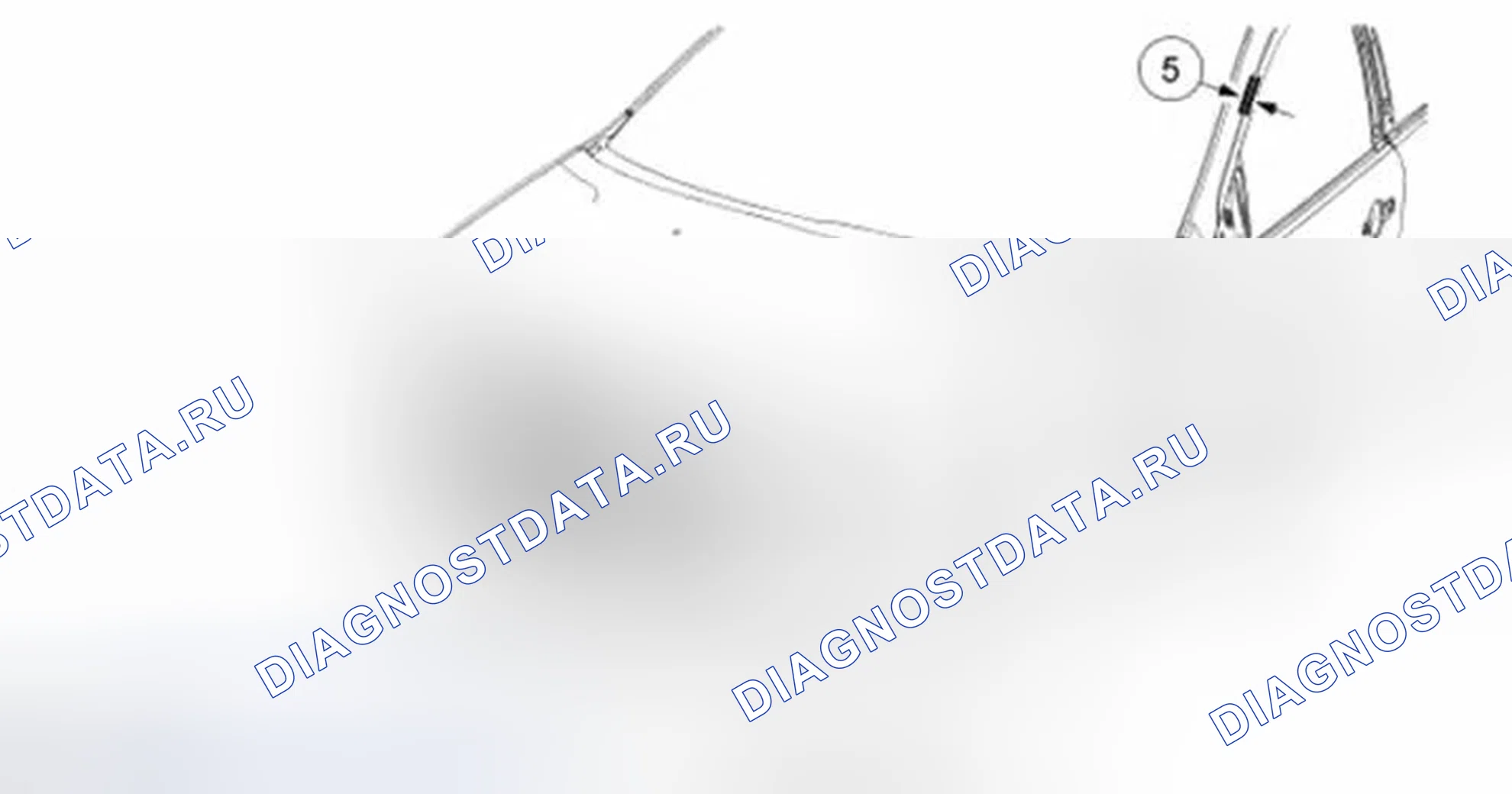 Рис. 96: Границы кузова. Ford Edge I рестайлинг