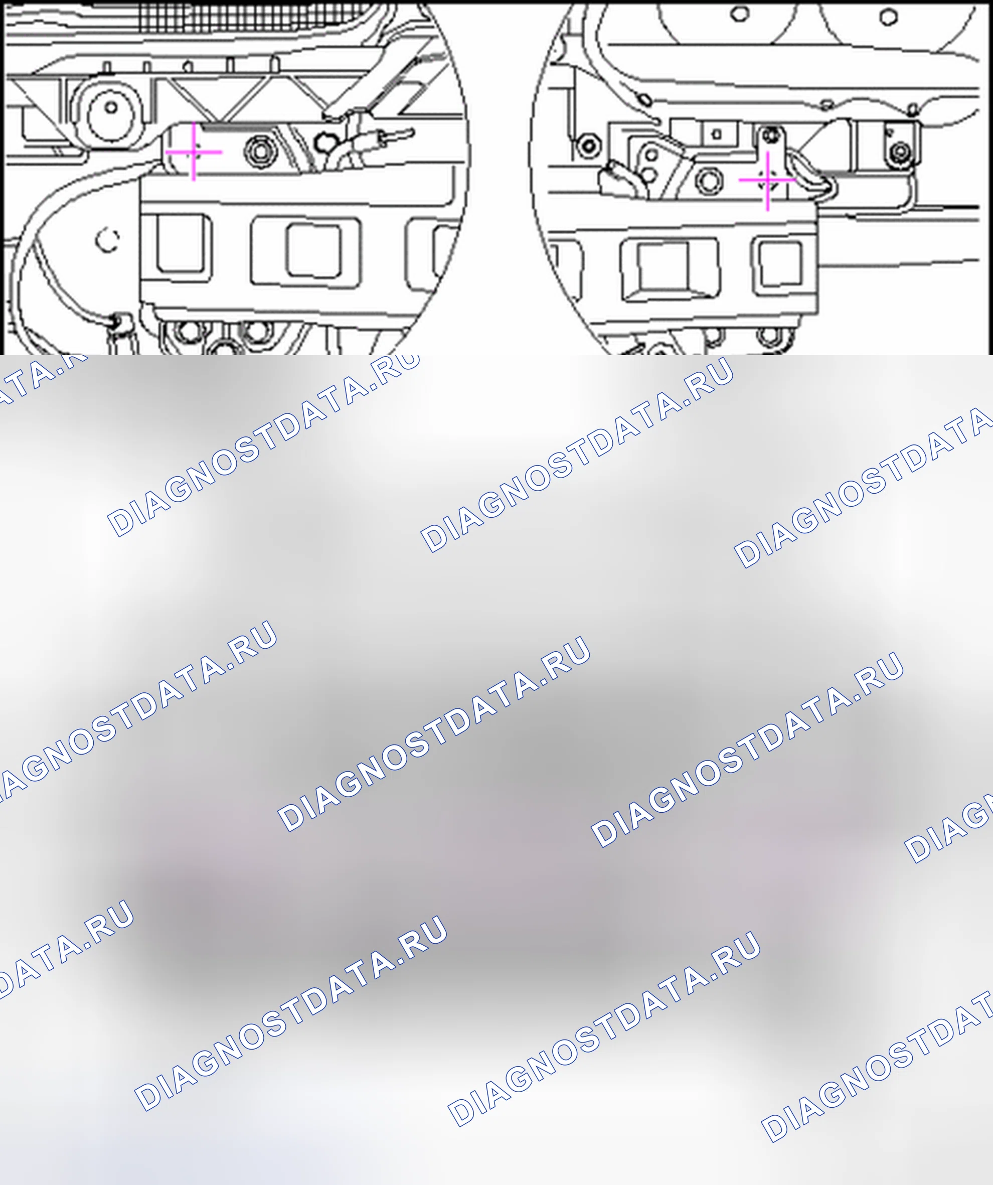 Рис. 84: Корпус, передняя часть. Volkswagen Jetta V