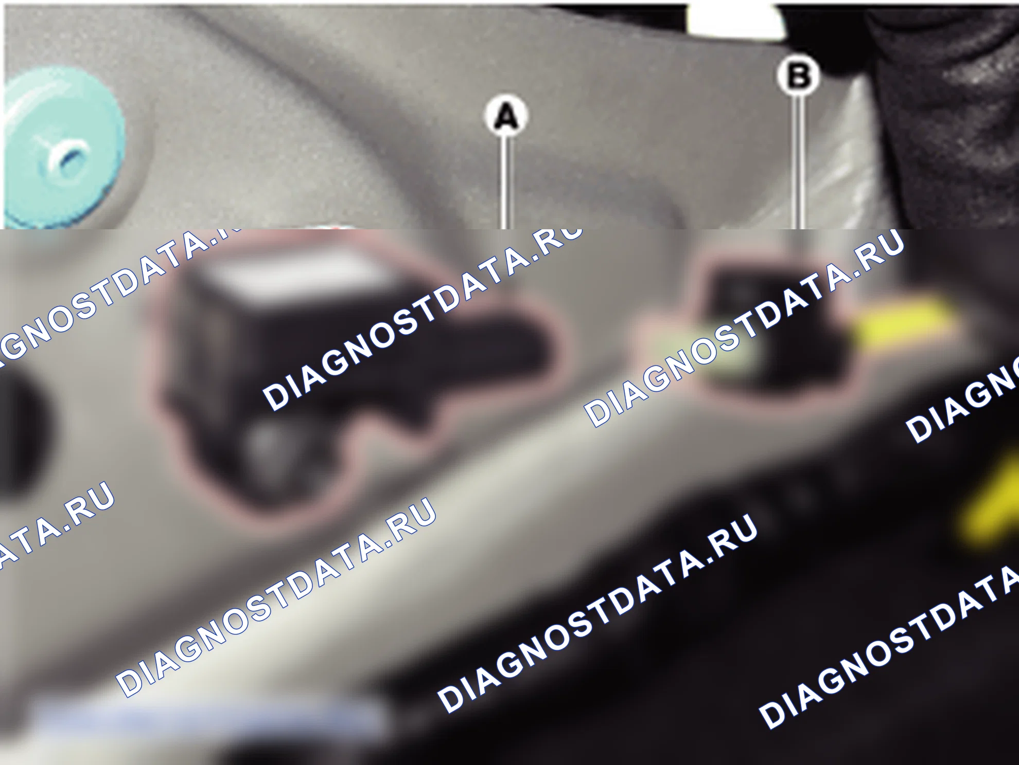 Снятие датчика бокового удара (SIS). Hyundai i20 GB