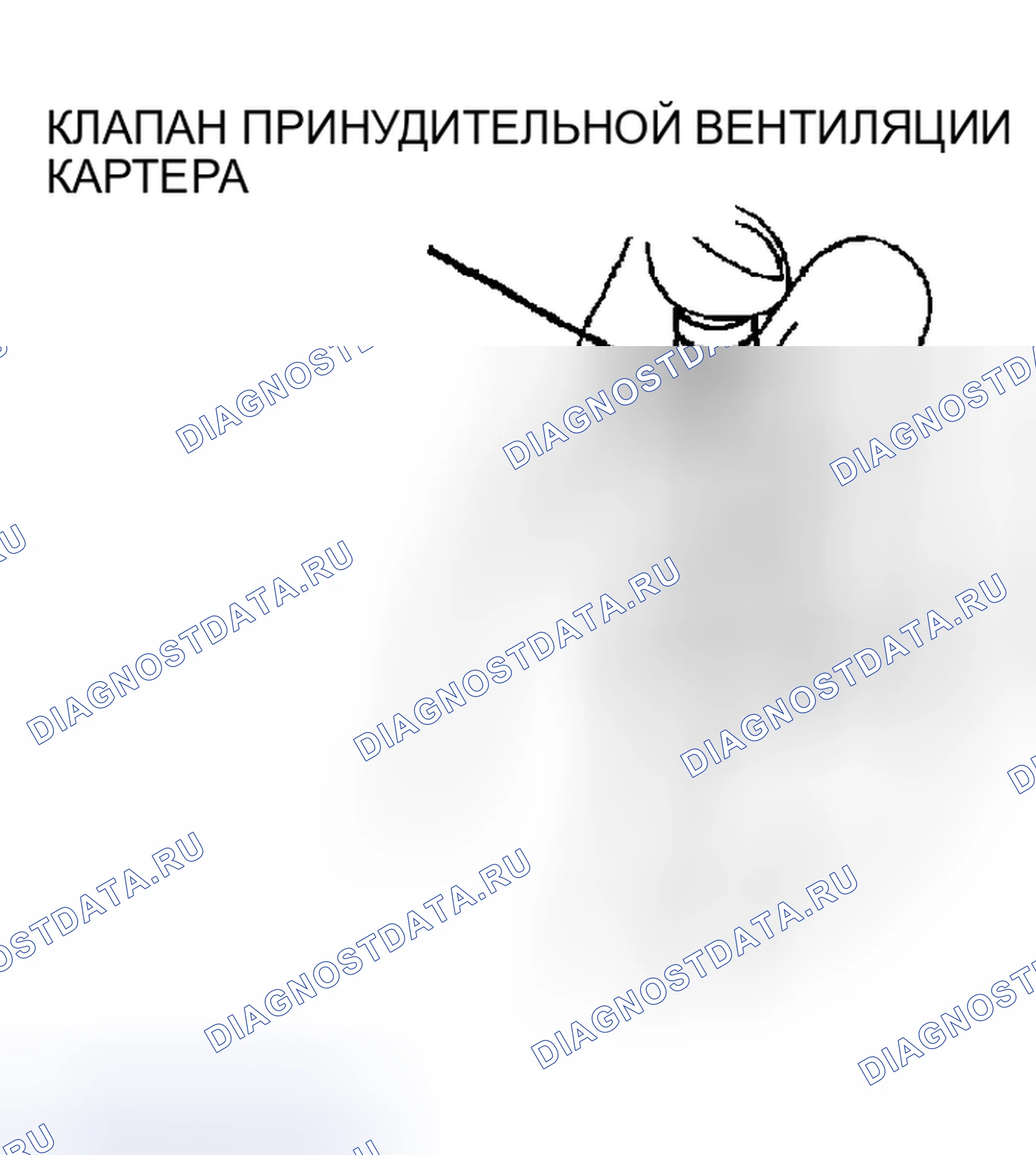 Рис. 5: ПРОВЕРКА СИСТЕМЫ ВЕНТИЛЯЦИИ КАРТЕРА. Chrysler Sebring II рестайлинг
