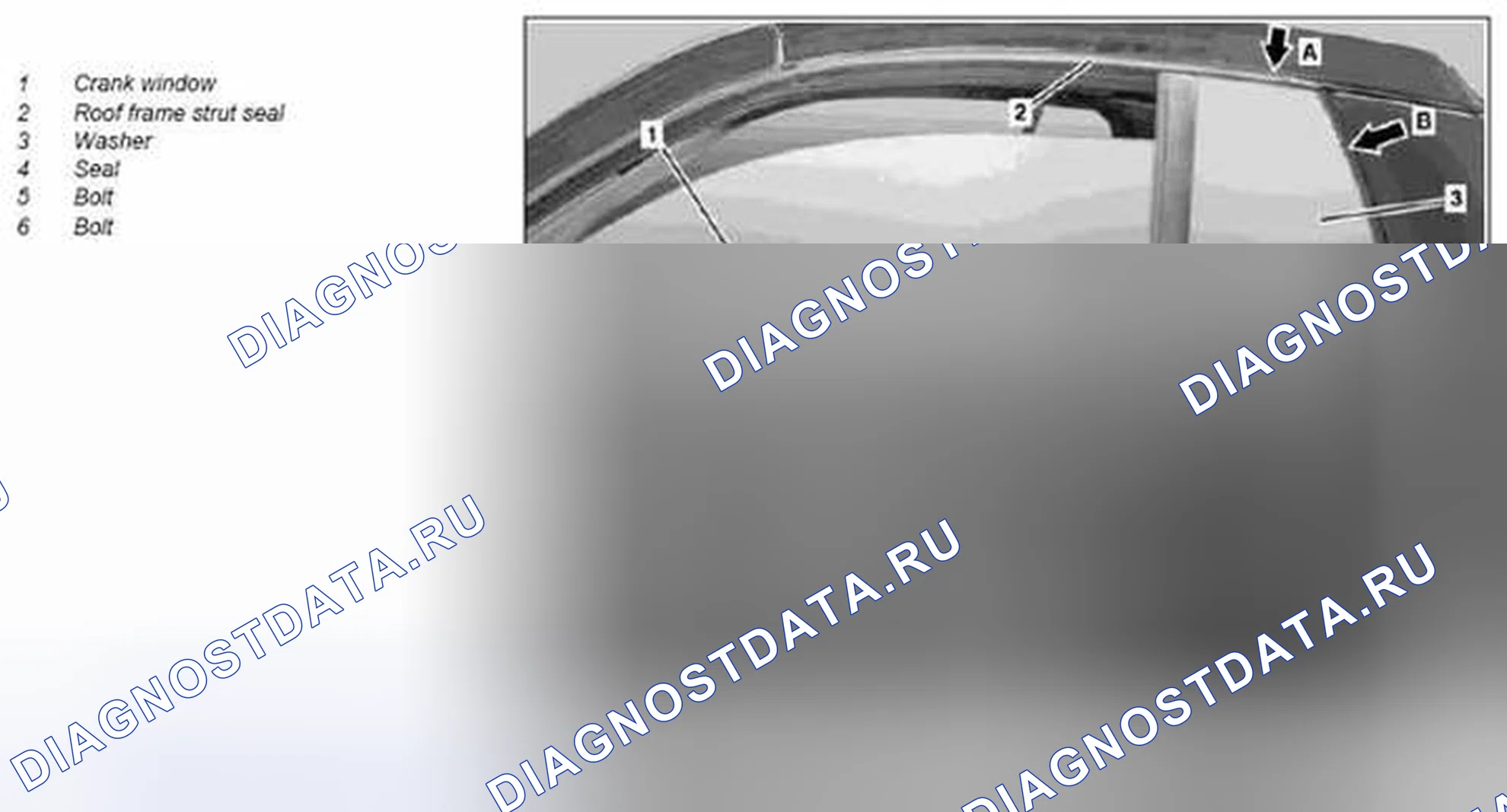 Рис. 799: Демонтаж / монтаж фиксированного окна передней двери - AR72.10-P-xtegx1 1920MCC. Kia Soul I