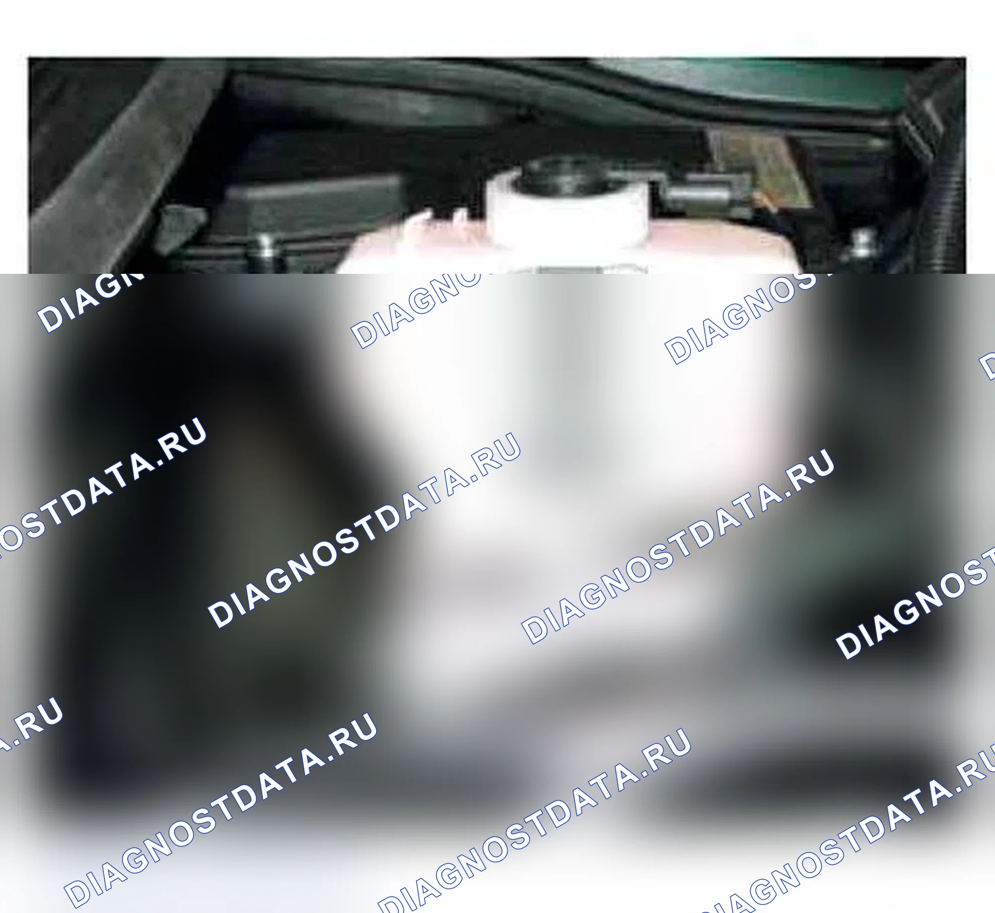 Рис. 78: Расширительный бак и переключатель уровня тормозной жидкости. BMW M3 E46