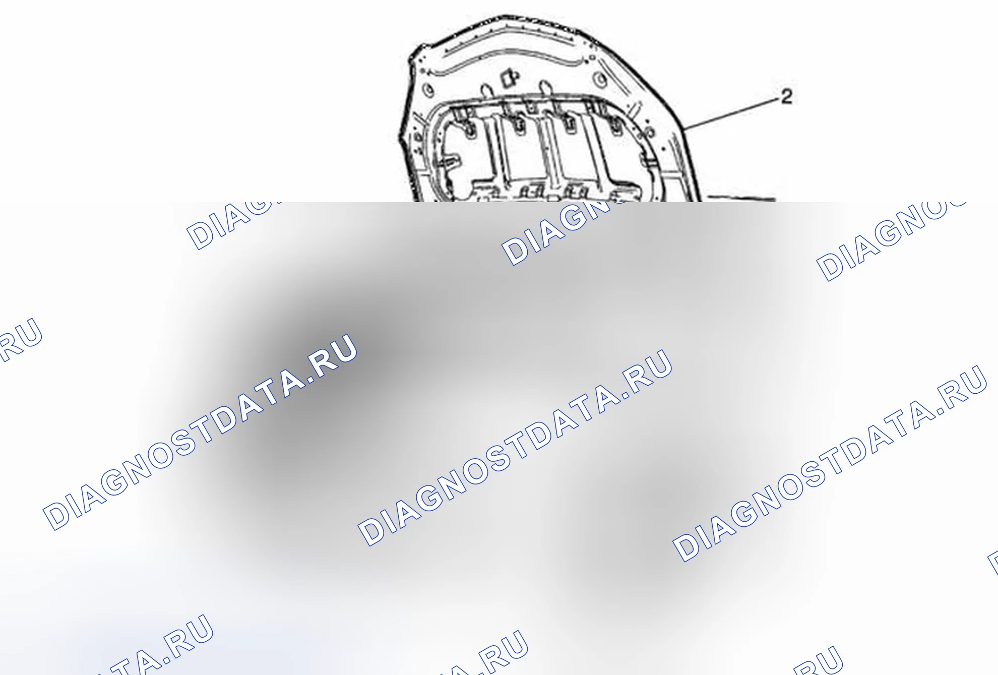 Рис. 156: Замена капота (Encore). Buick Encore I