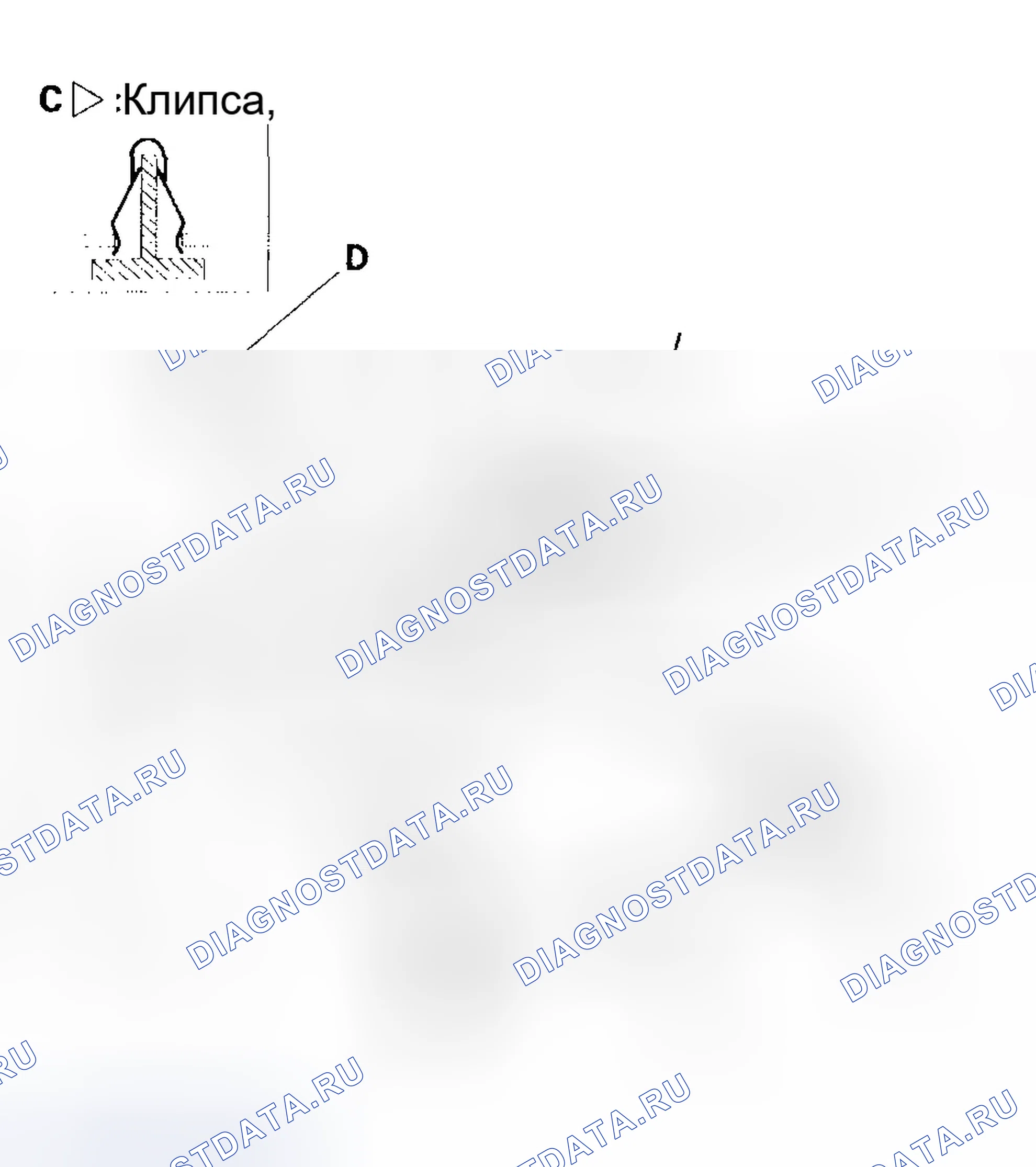 Рис. 14: Приборная панель водителя при снятии / установке крышки. Honda Civic VII