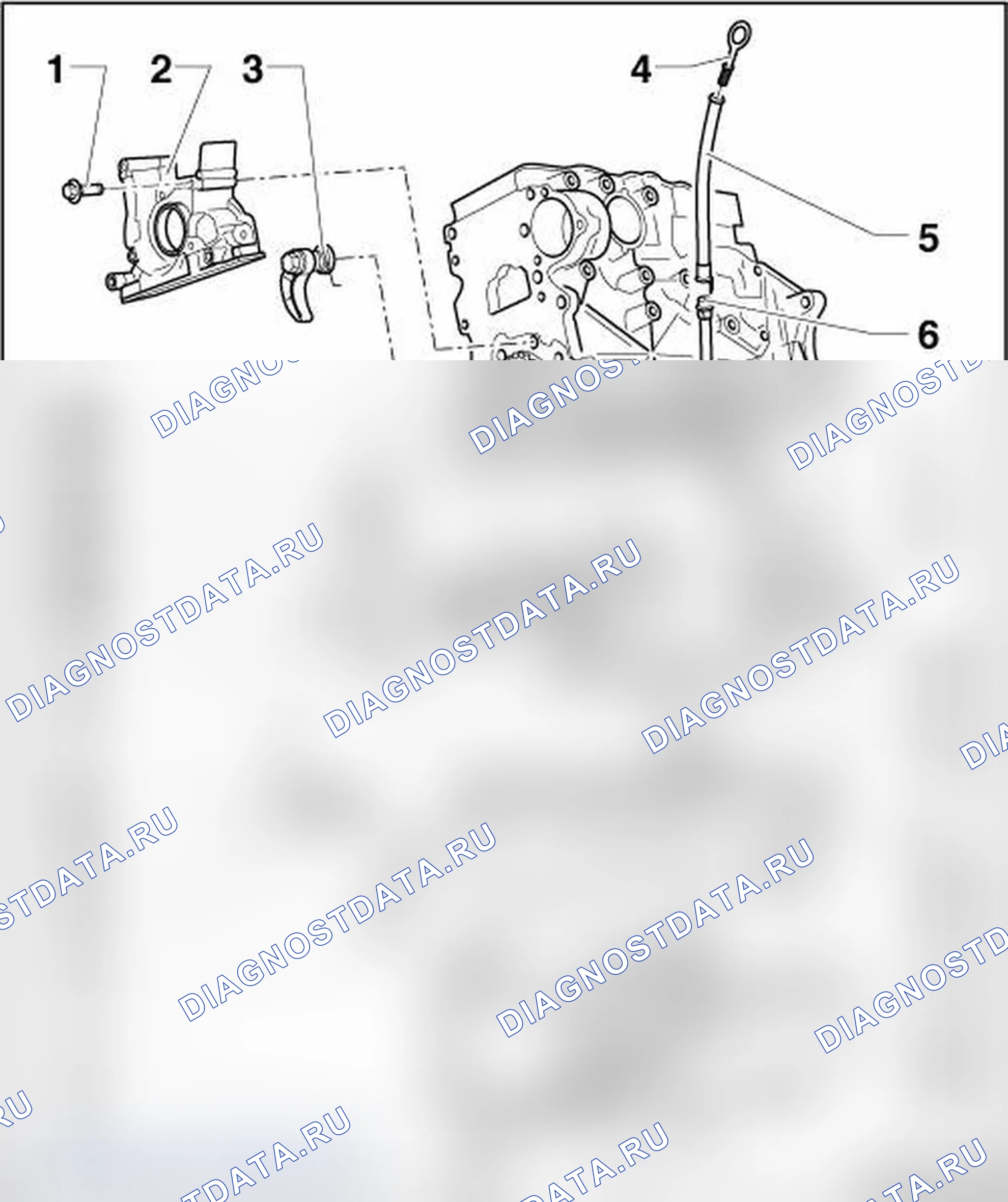 Рис. 4: ОБЗОР ДВИГАТЕЛЕЙ С ЗАЩИТОЙ МАСЛЯНОГО ПОДДОНА В СБОРЕ. Volkswagen New Beetle A4