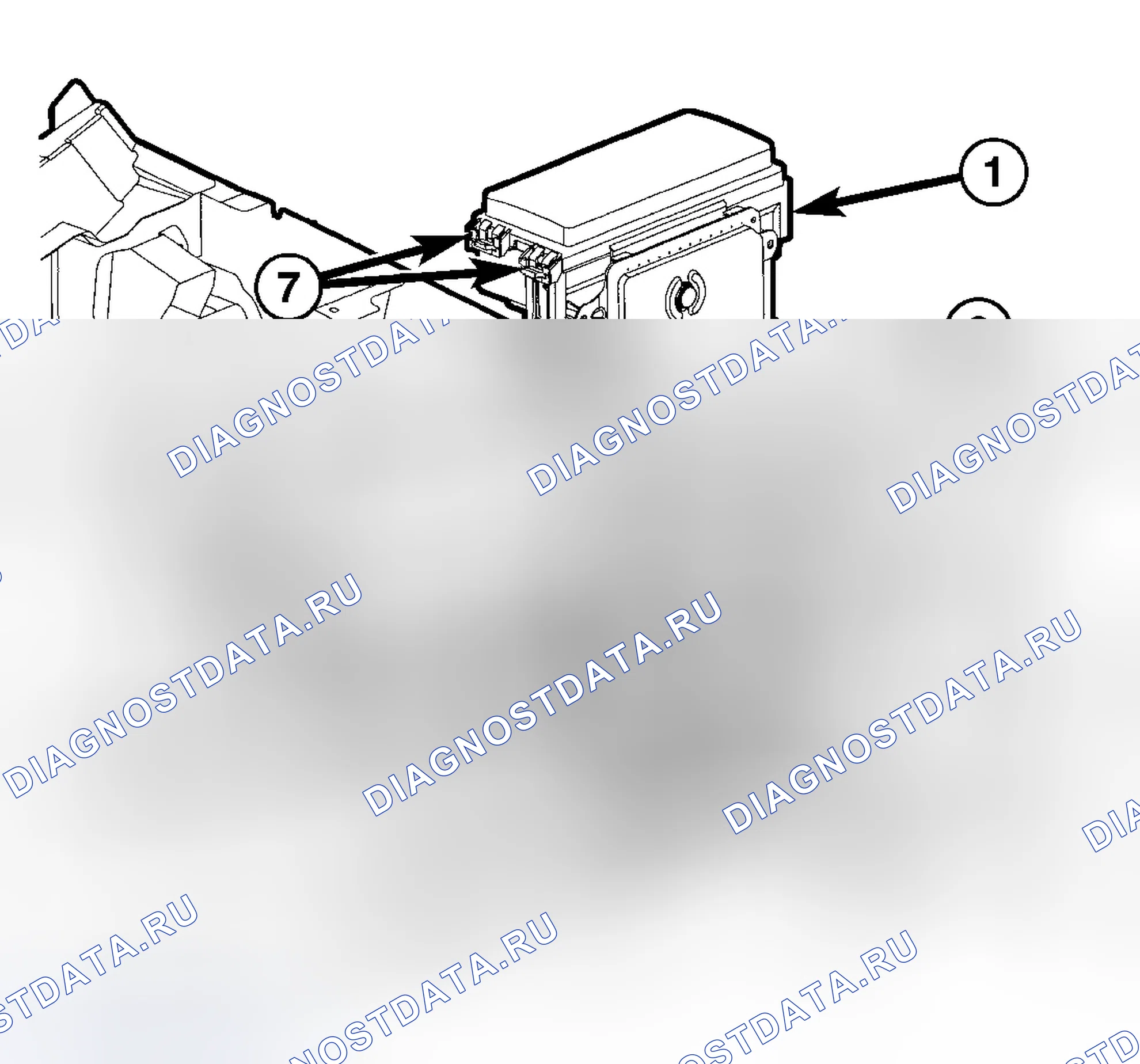 Рис. 3: ДЕМОНТАЖ. Jeep Commander I