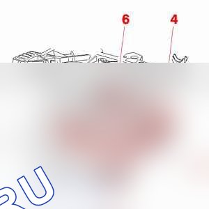 Установка: блок дифференциала — b2ck12rc. Peugeot 607 I