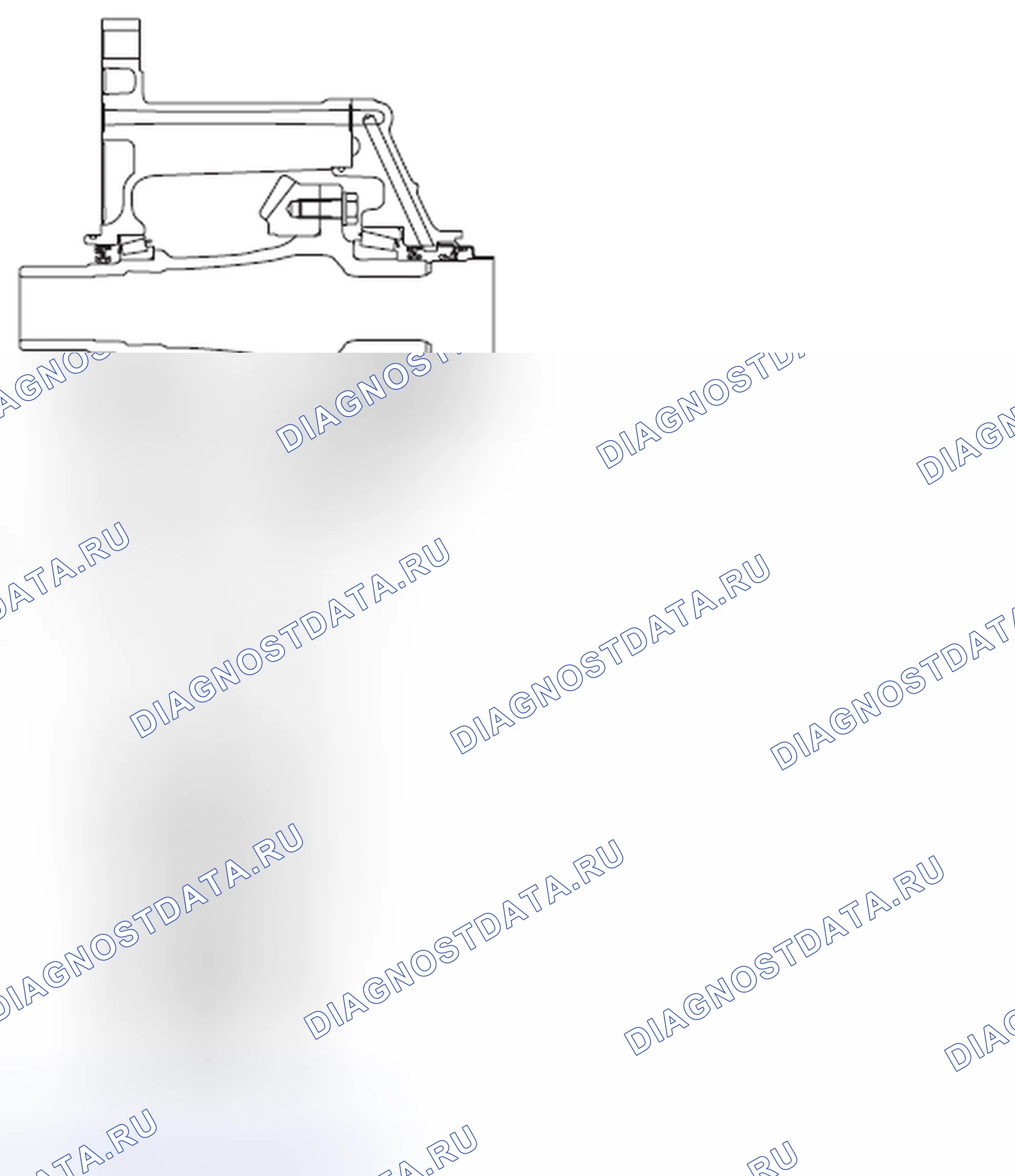 Рис. 270: РАЗРЕЗ < ПЕРЕДАЧА >. Mercedes-Benz CLA-класс C117/X117 рестайлинг