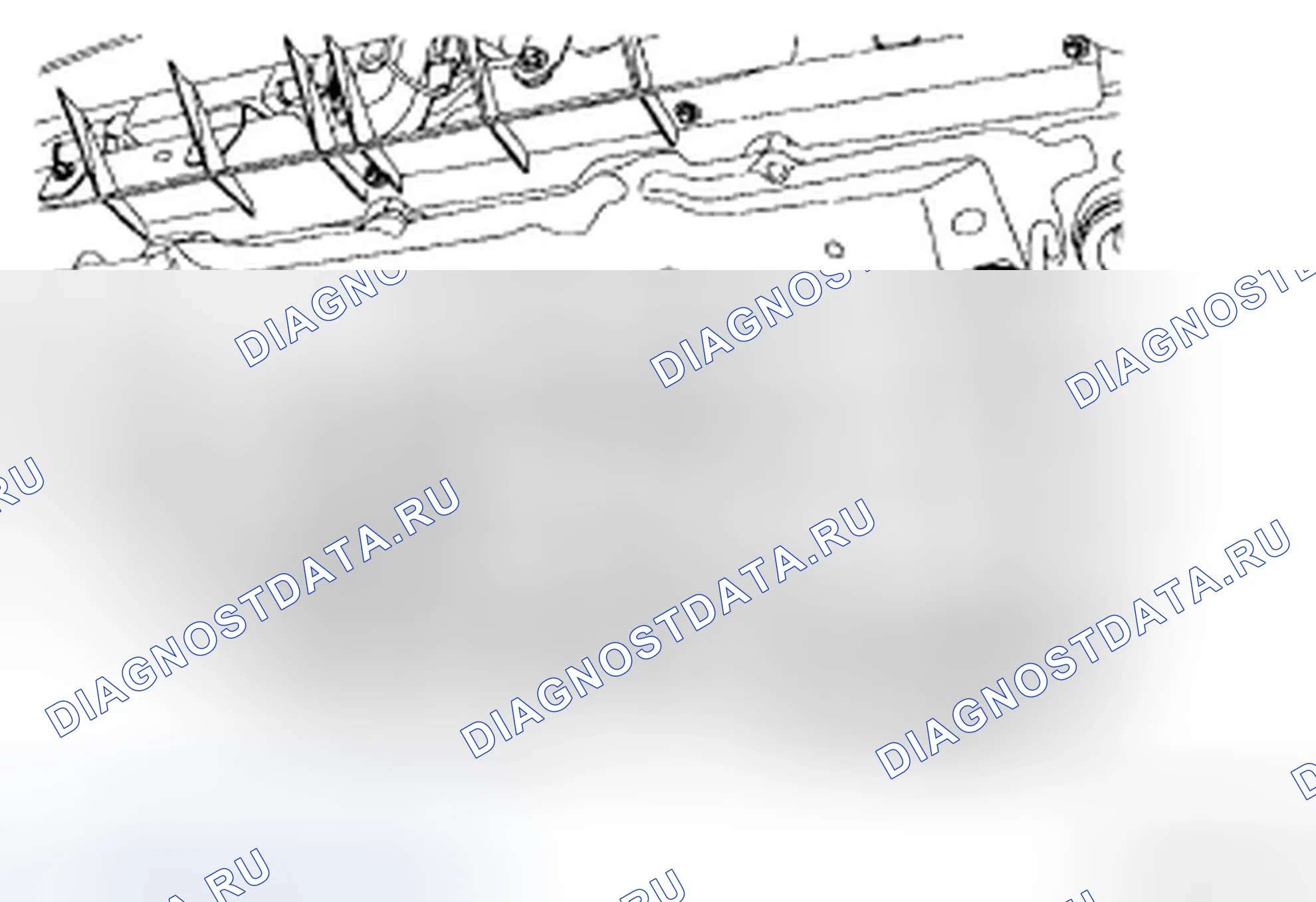 Рис. 324: ВЫПУСКНОЙ КОЛЛЕКТОР. Hyundai Sonata V рестайлинг