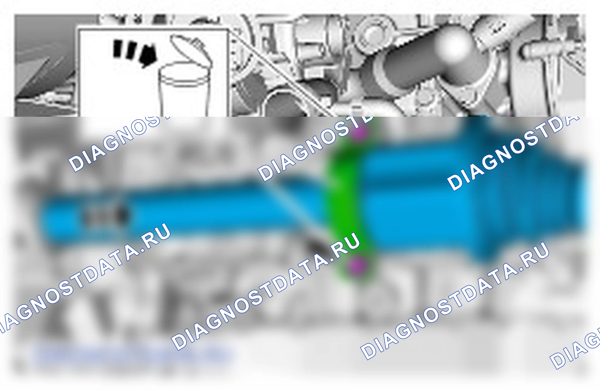 Как снять и установить промежуточный вал. Ford Grand C-MAX II