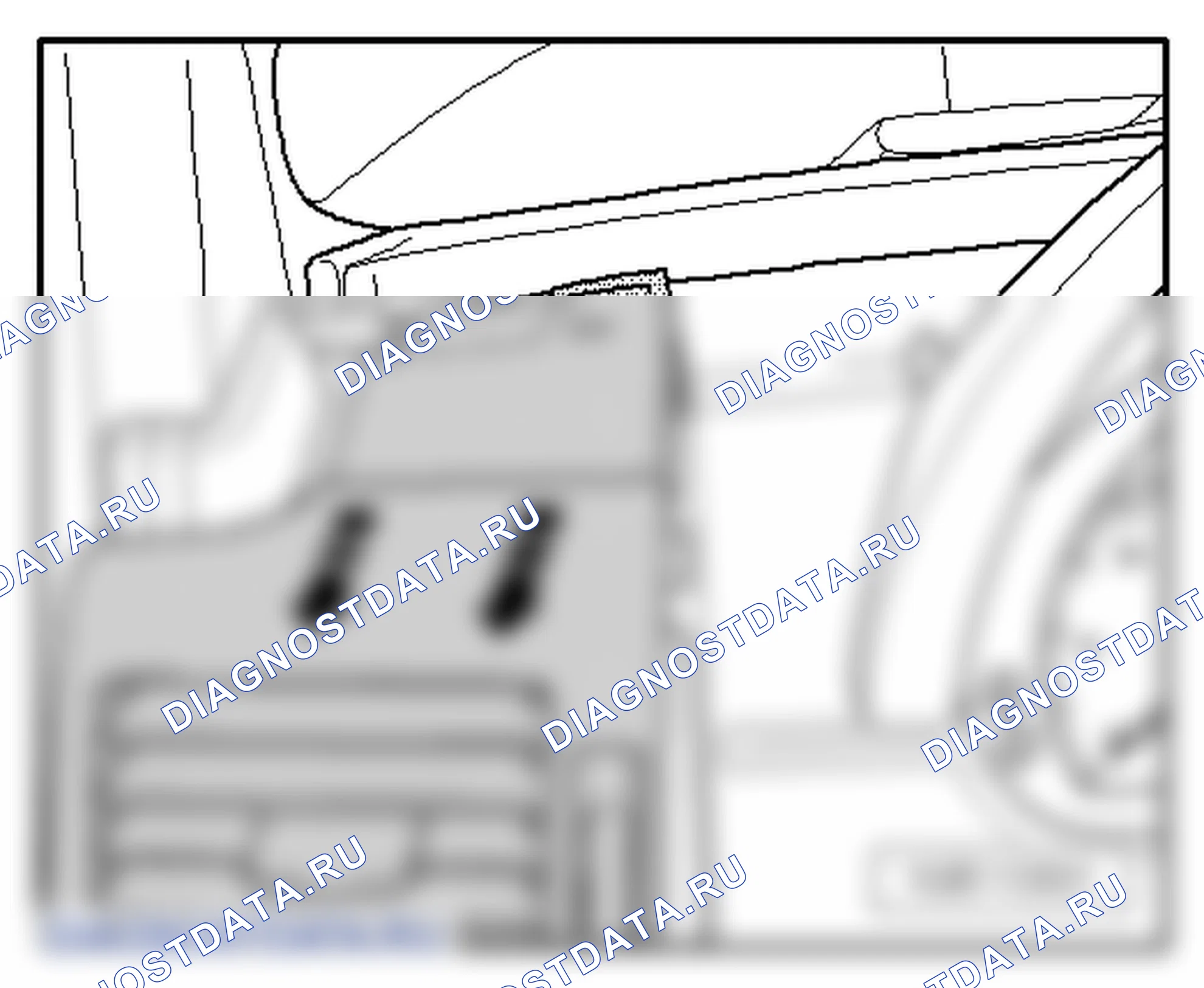 Переключатель управления освещением. Volkswagen Crafter I