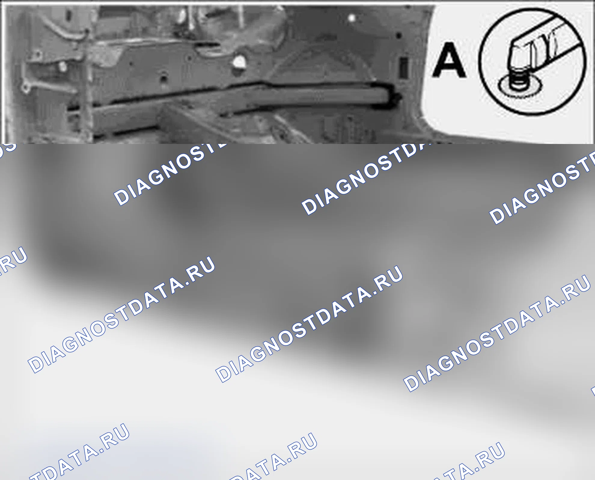 Рис. 613: Установка в удерживающий кронштейн и подготовка к установке. Porsche 911 GT3 997