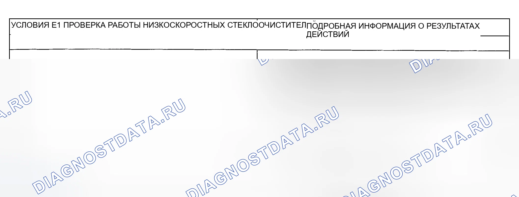 Рис. 10: КОНТРОЛЬНАЯ ТОЧКА E: ПРЕРЫВИСТЫЙ РЕЖИМ СТЕКЛООЧИСТИТЕЛЯ РАБОТАЕТ НЕПРАВИЛЬНО. Ford Escape I