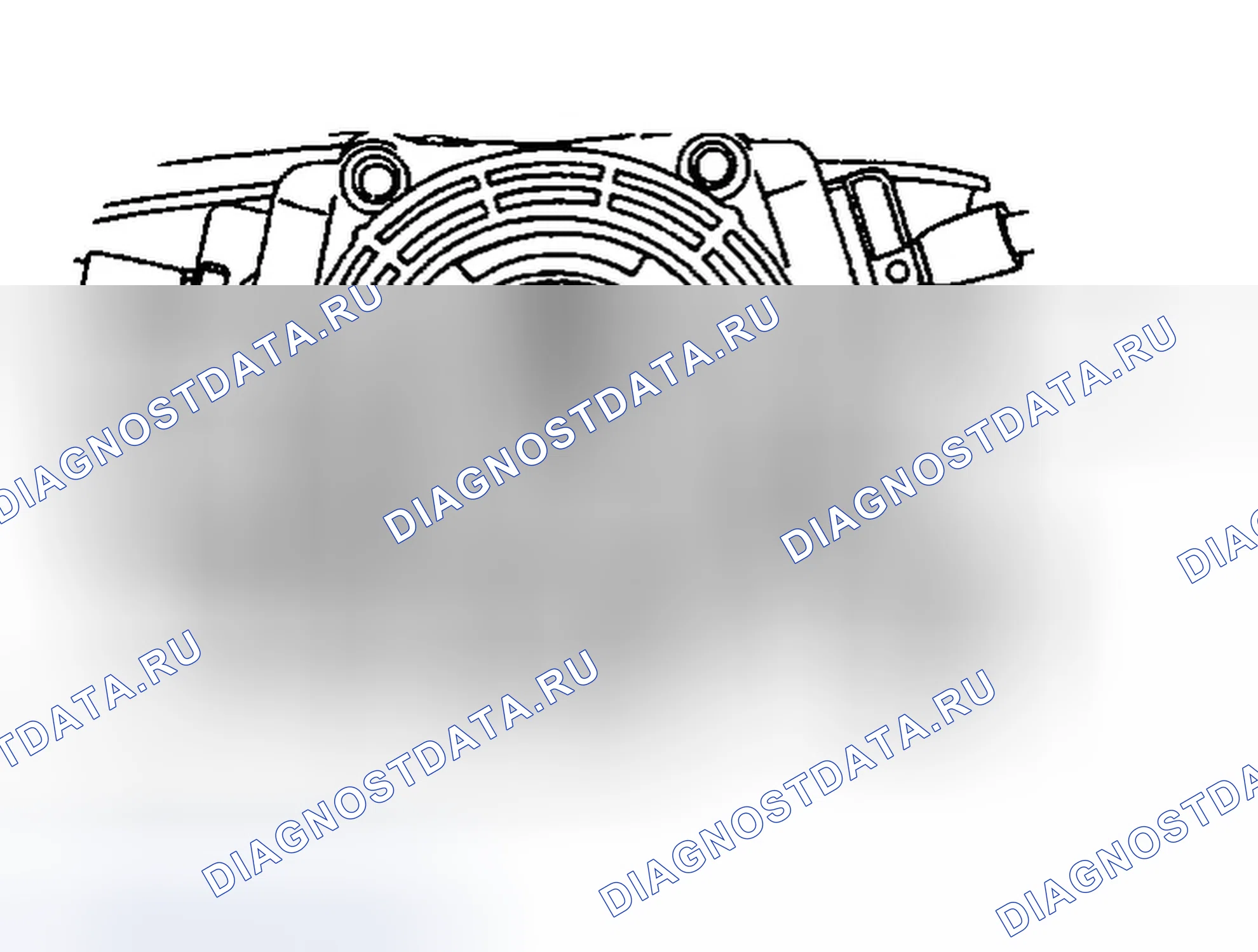 Рис. 6: УЗЕЛ ЦЕНТРИРУЮЩЕЙ ПРУЖИНЫ. Daewoo Nubira II