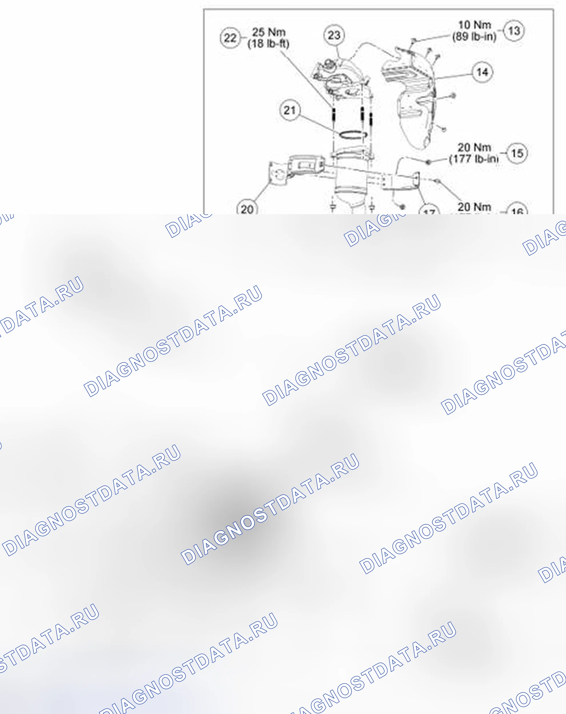 Рис. 6: 3.0L передний привод (Fwd) (вид 1 из 3). Hyundai Lafesta I