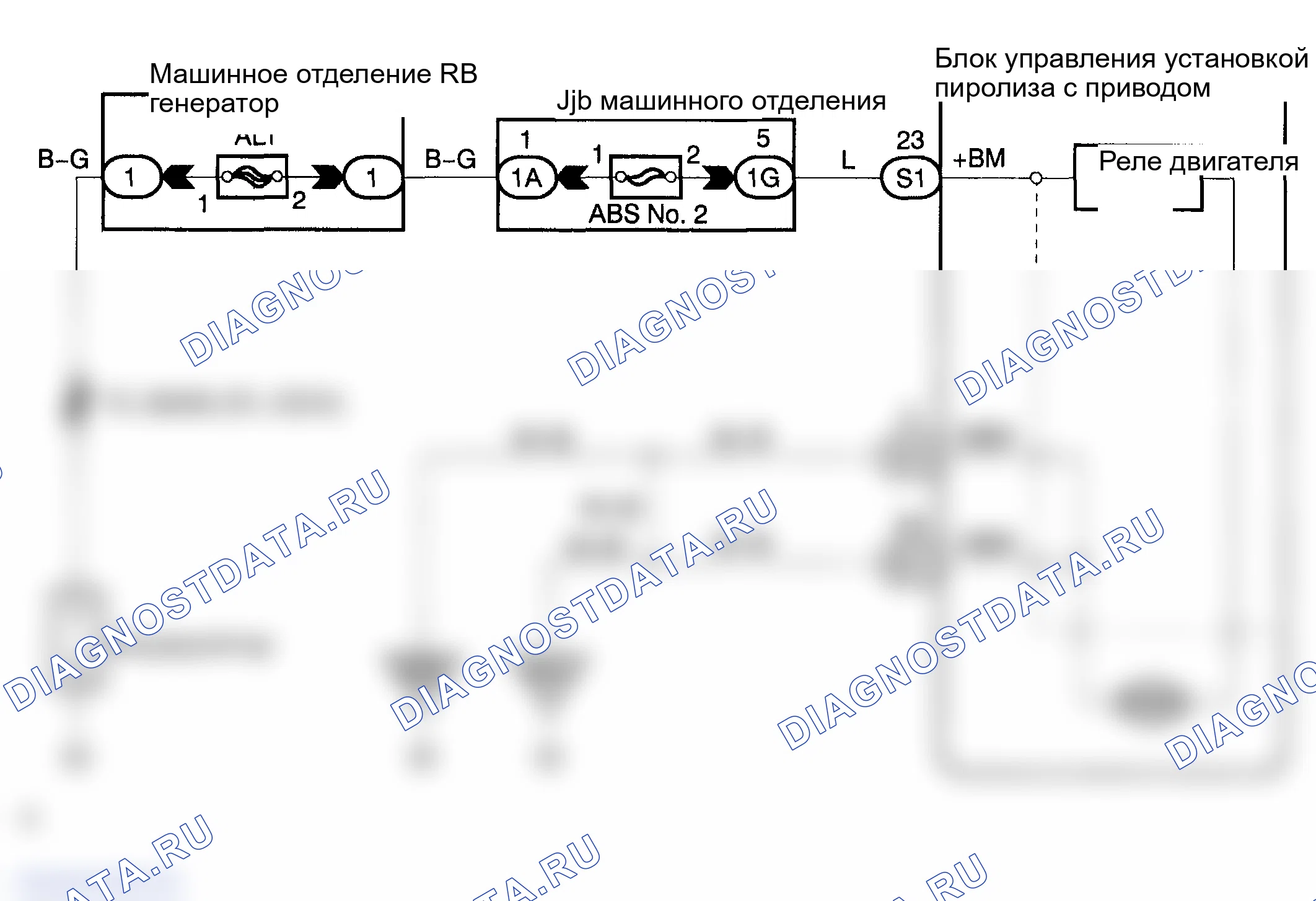 Рис. 51: электросхема. Lexus ES XV30 рестайлинг