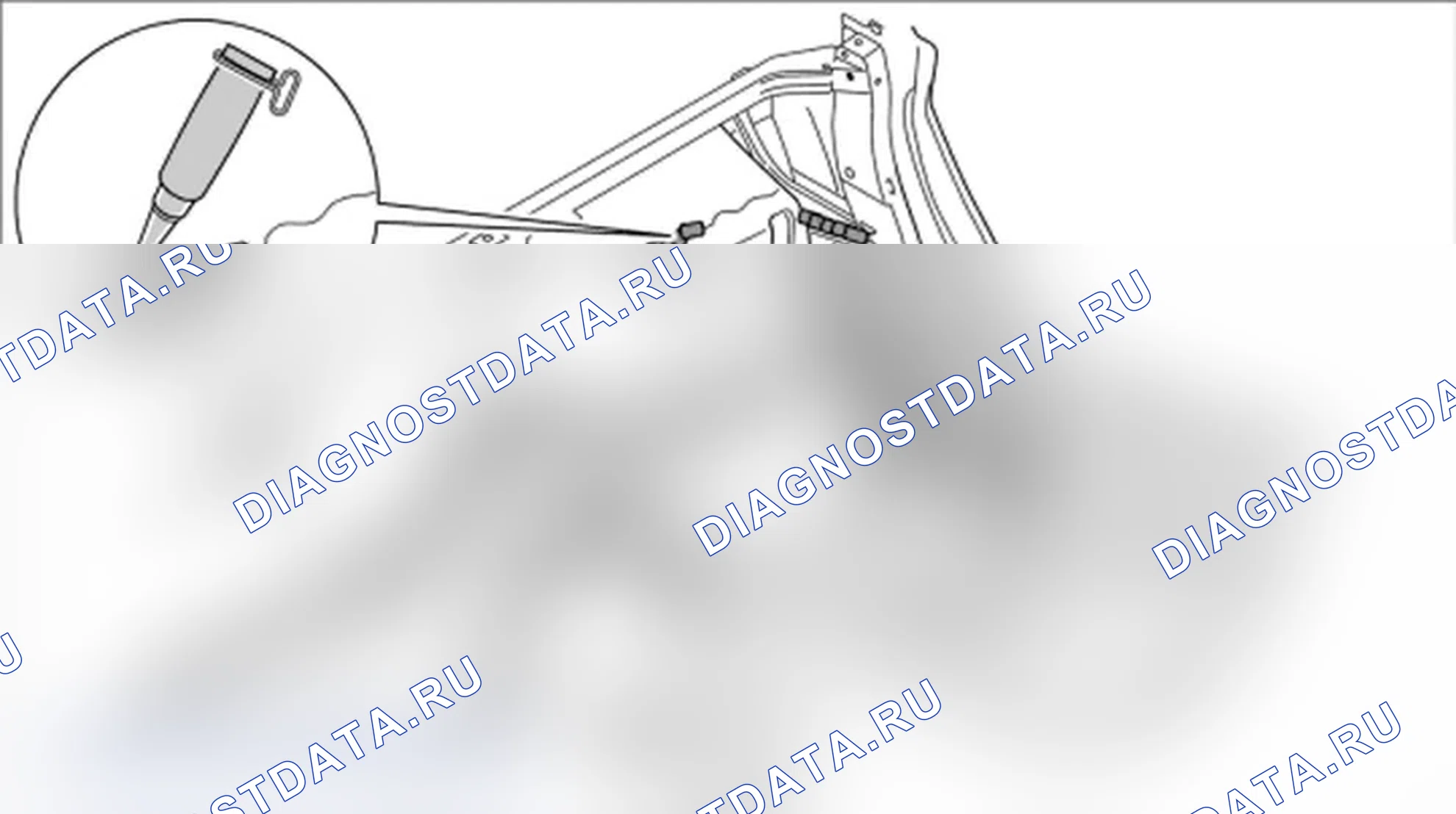 Рис. 820: Переборка и центральный пол. Porsche Boxster S 987