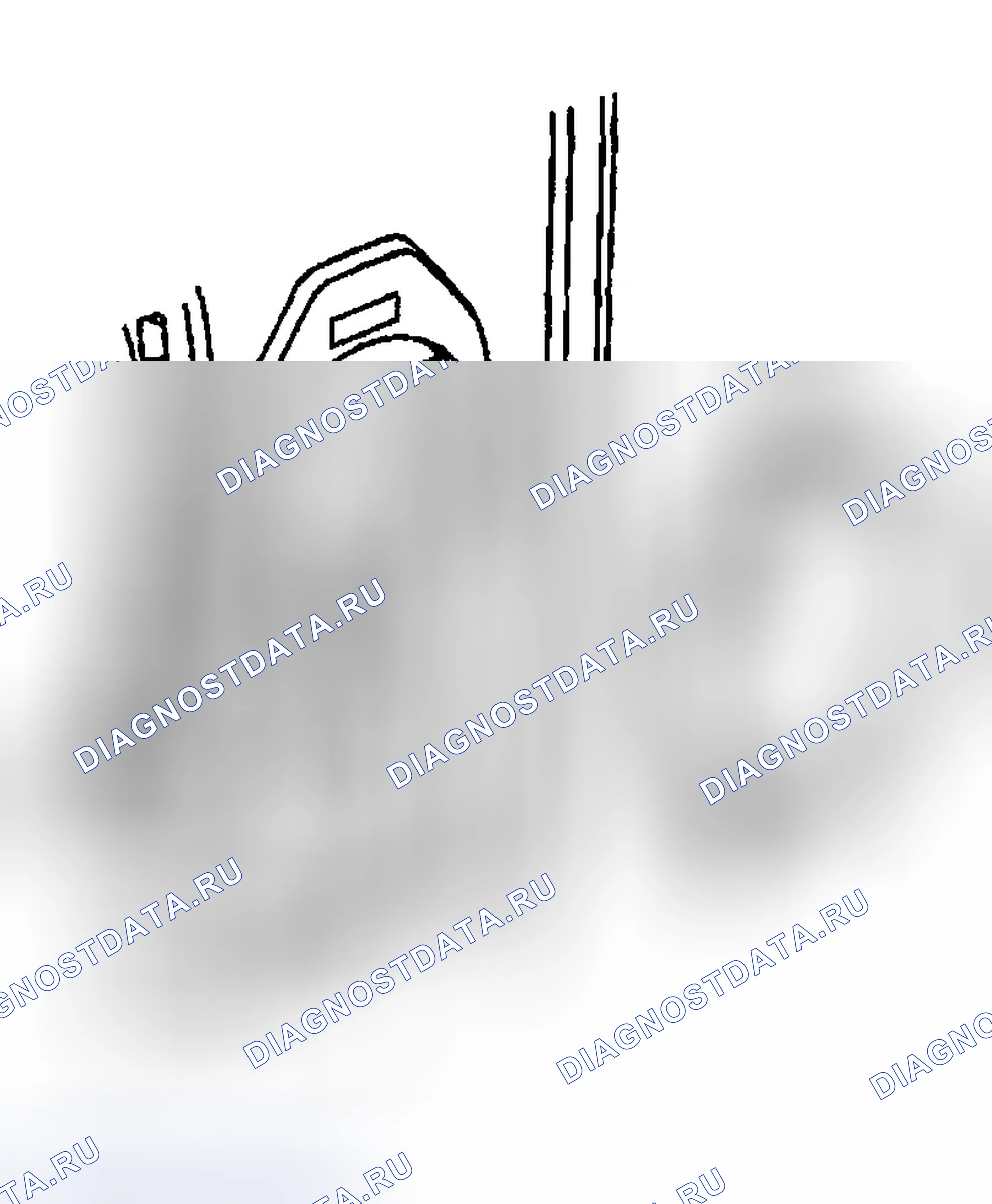 Рис. 12: Порядок демонтажа. Chevrolet Silverado 2500 