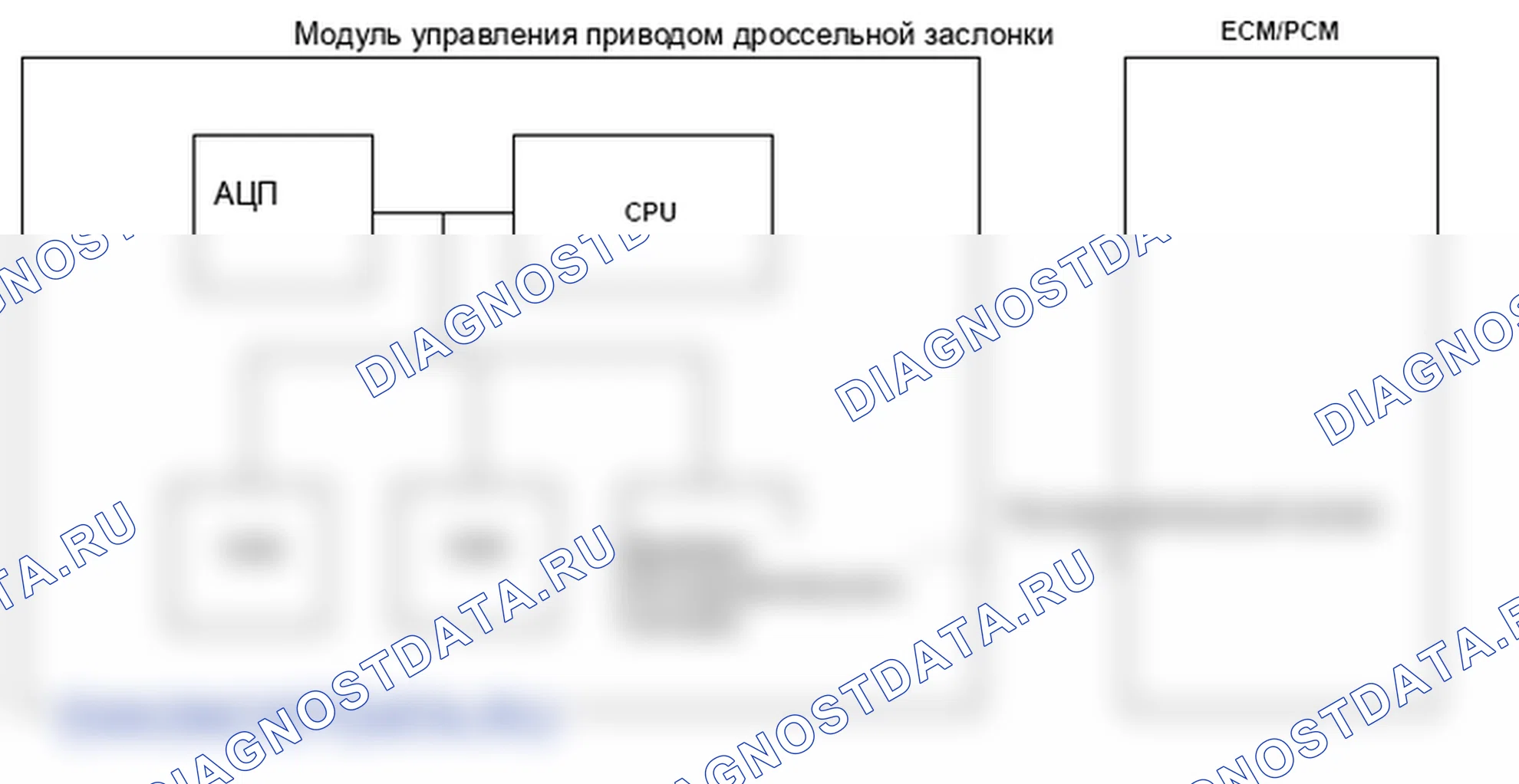 Рис. 330: расшифровка кода ошибки P2108: Проблема модуля управления приводом дроссельной заслонки. Honda Element YH2 рестайлинг 2