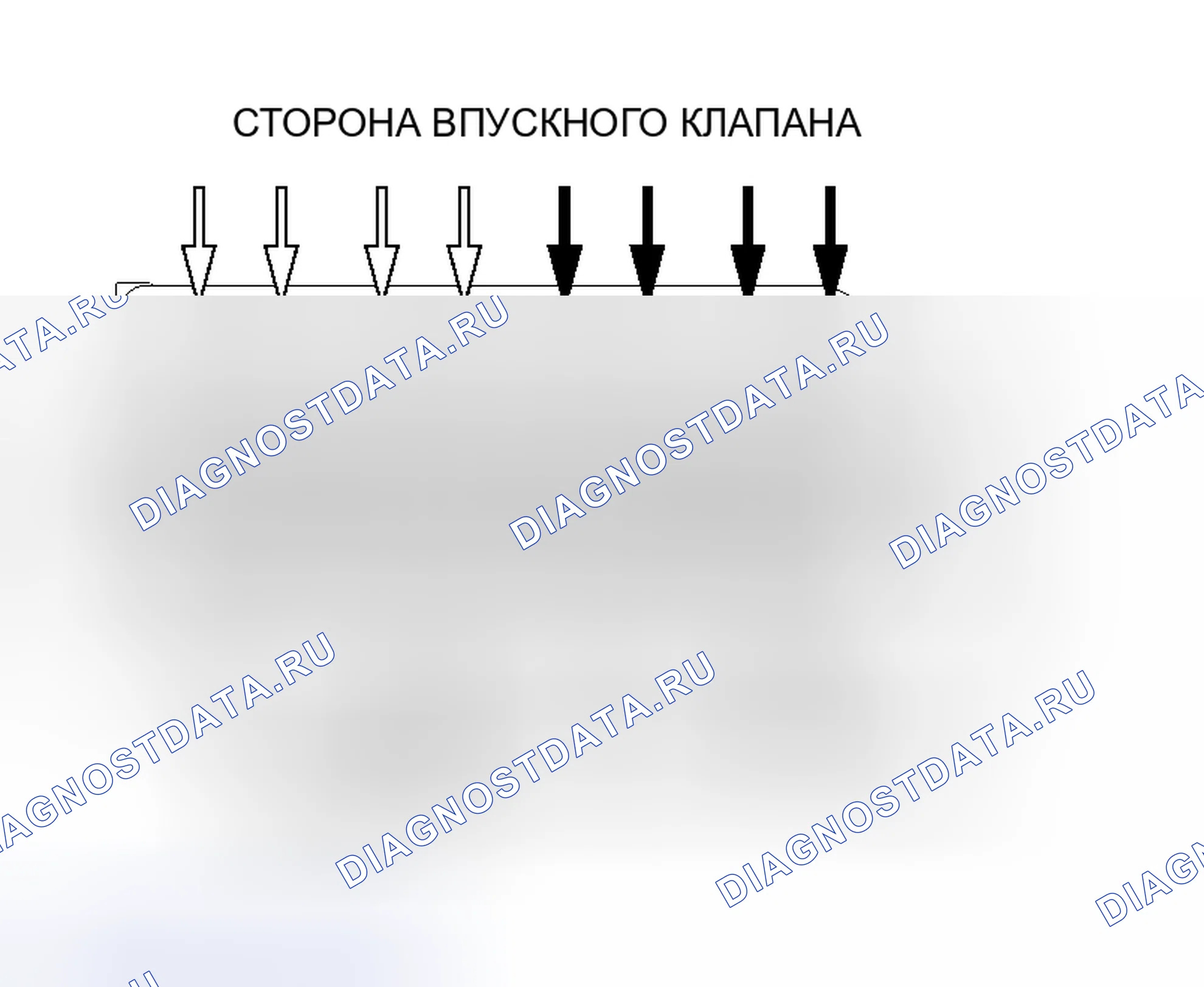 Рис. 20: 6. ЗАЗОР МЕЖДУ ВПУСКНЫМ И ВЫПУСКНЫМИ КЛАПАНАМИ (ОСМОТРЕТЬ, ОТРЕГУЛИРОВАТЬ). Honda Envix I