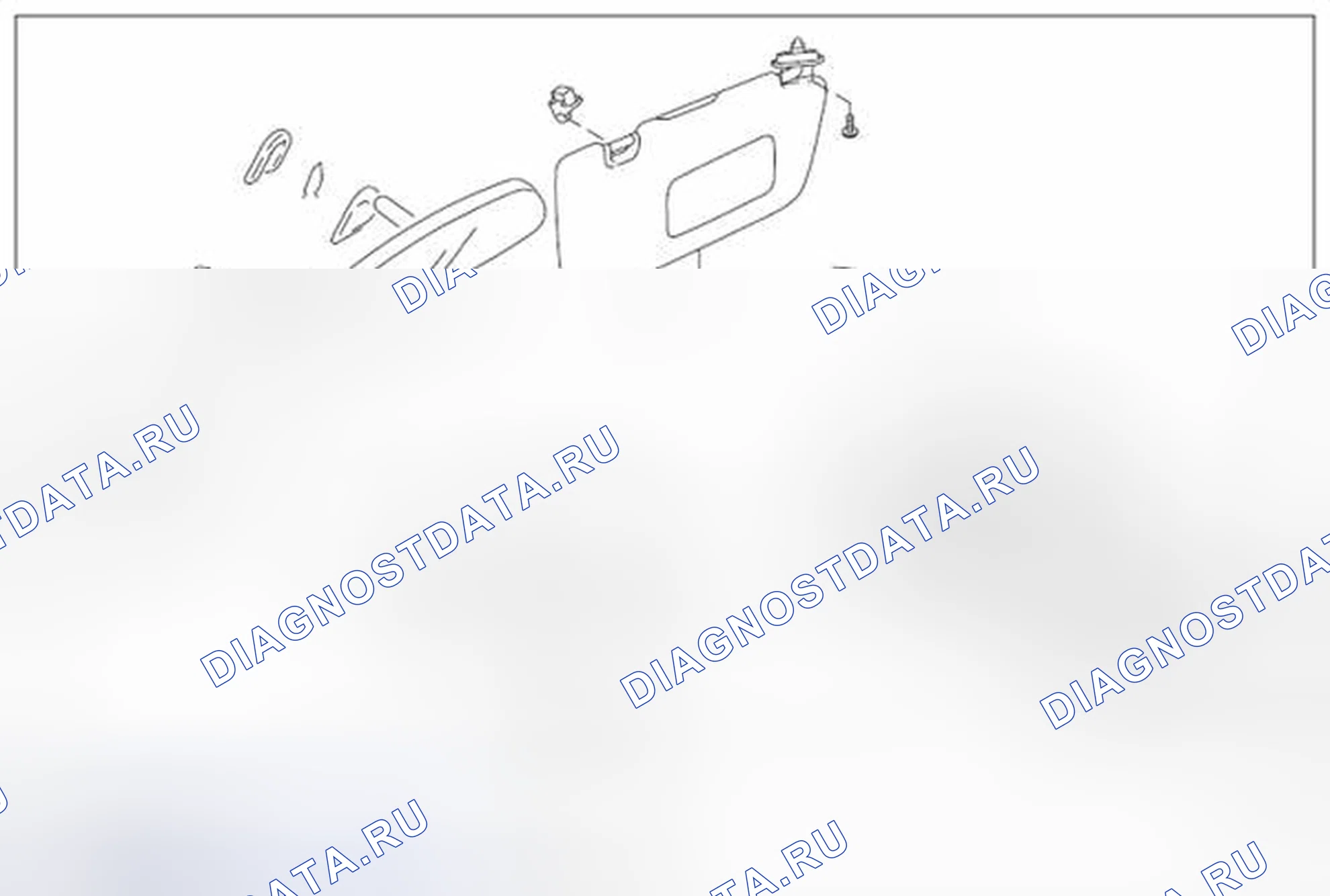 Рис. 217: ВНУТРЕННИЕ ЧАСТИ ПОМЕЩЕНИЯ. Subaru Impreza GK