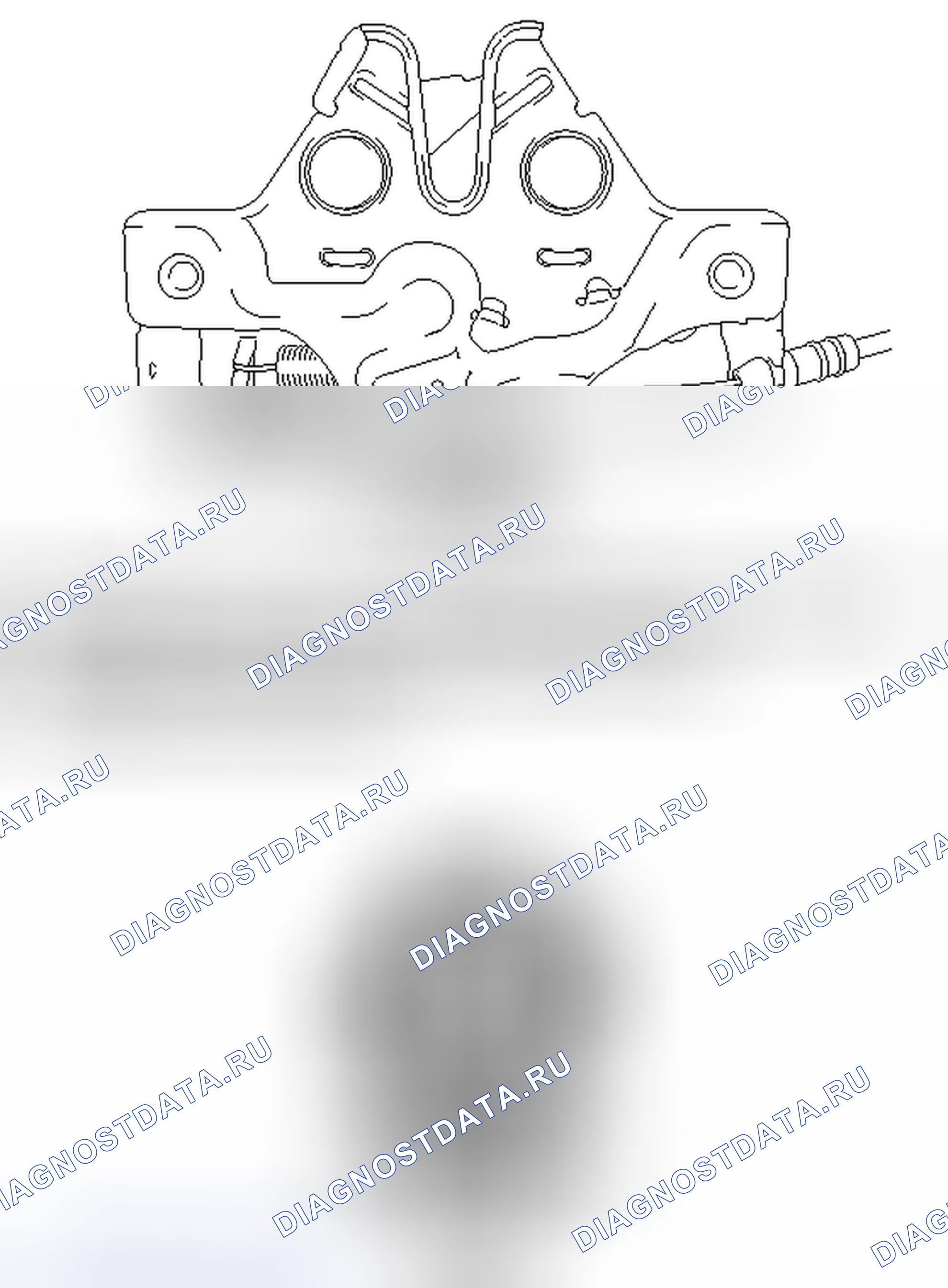 Рис. 132: ПРОВЕРКА замков дверей и противоугонной системы. Toyota Sequoia II рестайлинг