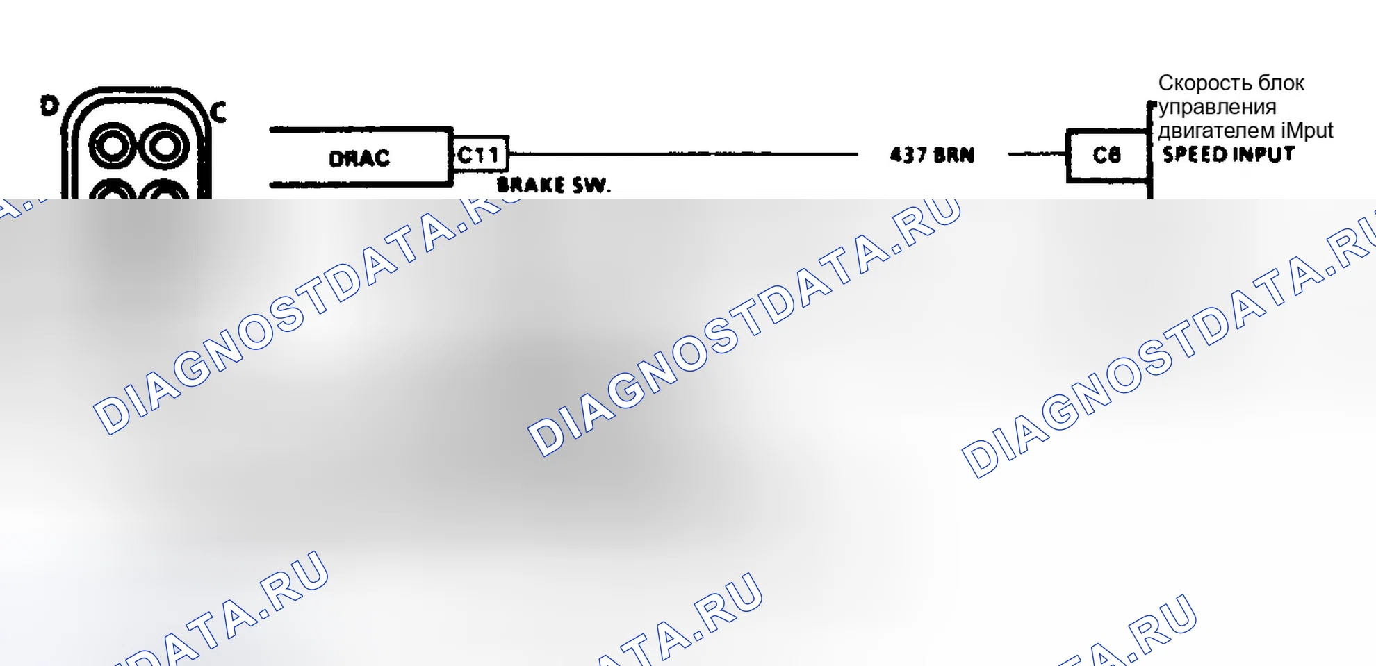 Рис. 318: ДИАГРАММА C-8 МУФТА ГИДРОТРАНСФОРМАТОРА - 4.3L TURBO PFI. GMC Cab & Chassis K3500 