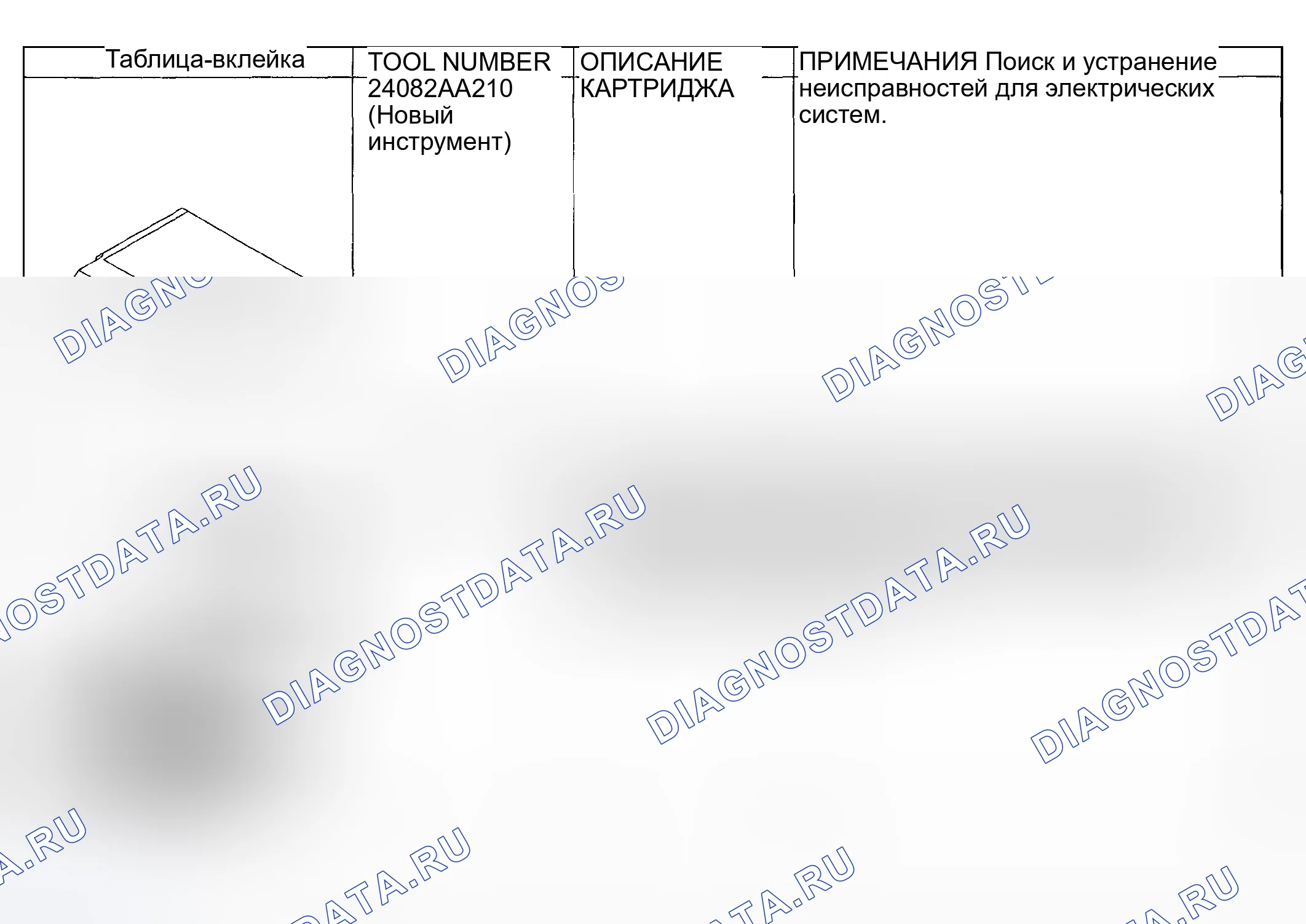 Рис. 13: СПЕЦИАЛЬНЫЕ ИНСТРУМЕНТЫ. Subaru Impreza WRX GD/GG рестайлинг