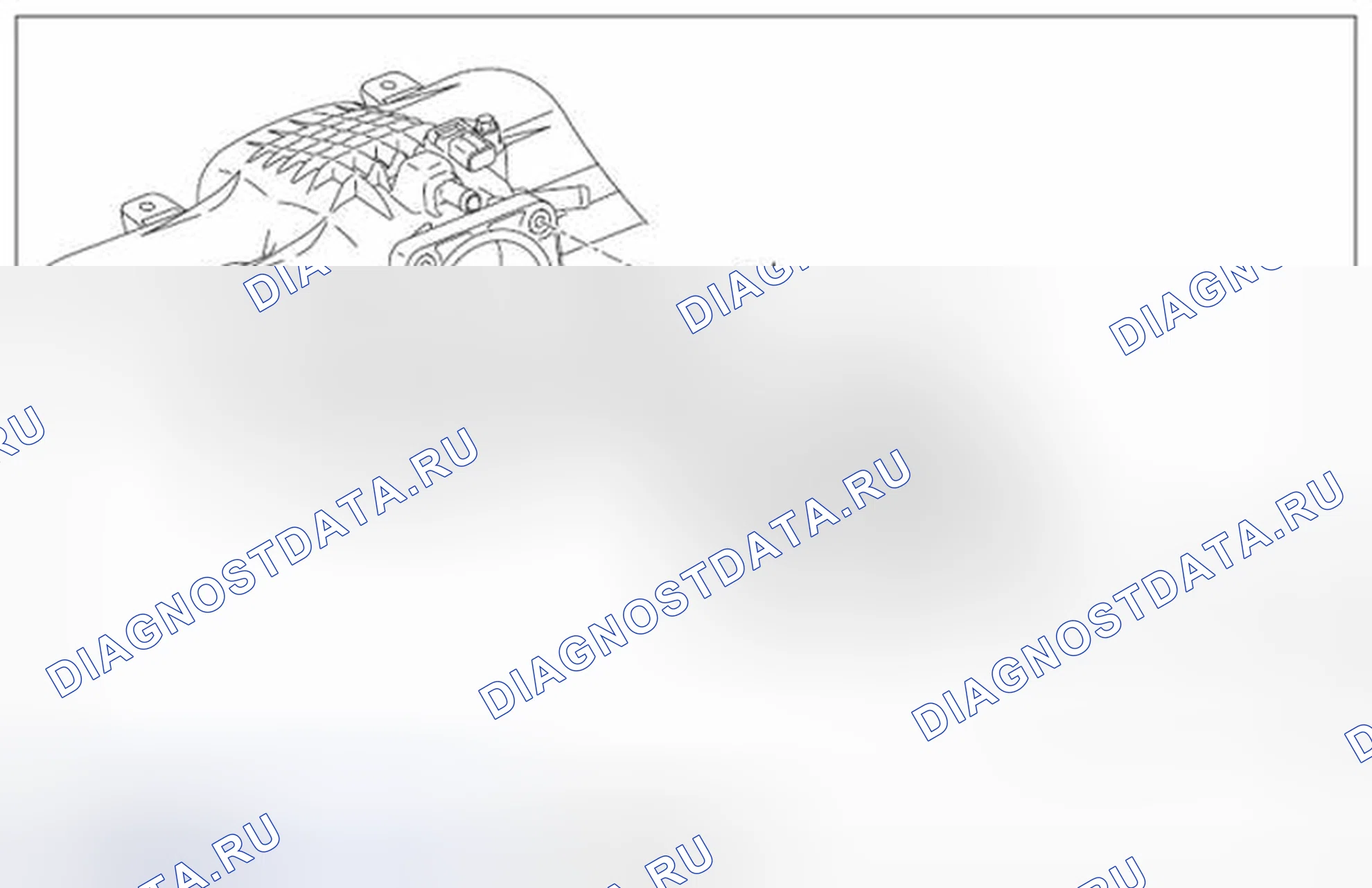 Рис. 905: КОРПУС ДРОССЕЛЯ. Subaru Impreza WRX GE рестайлинг