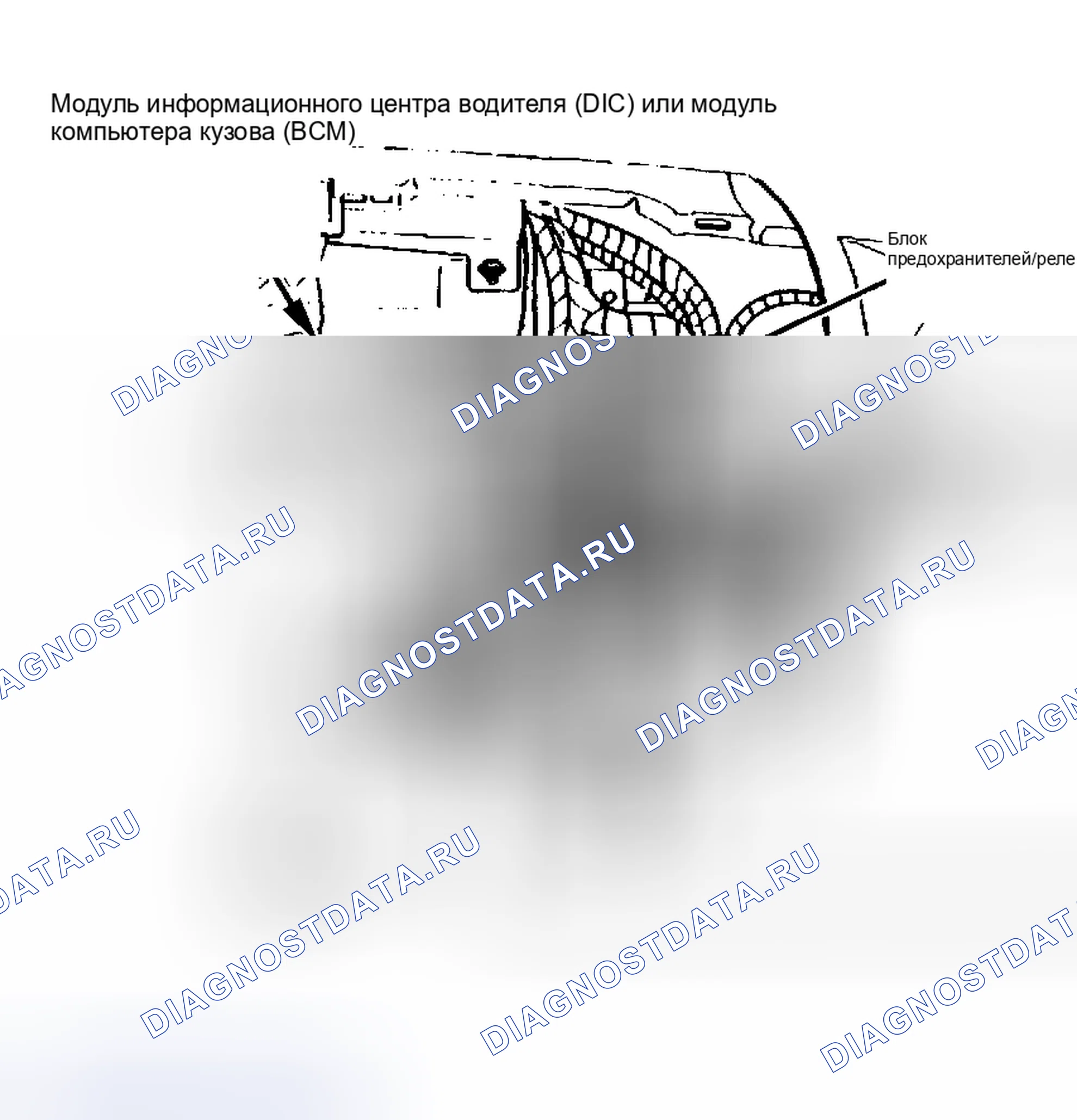 Рис. 4: Расположение компонентов (4 из 7). Pontiac Bonneville VIII