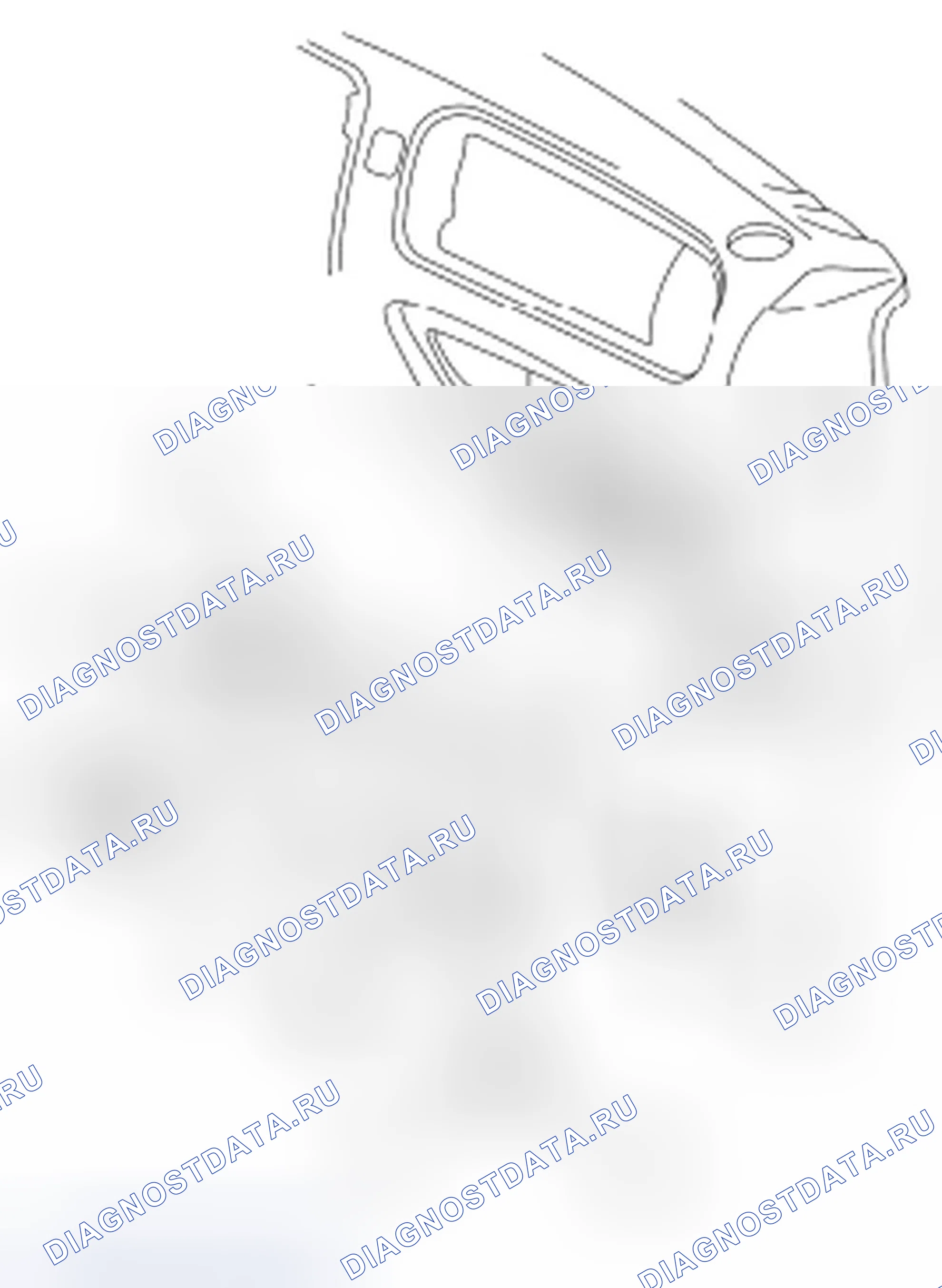 Рис. 106: Перчаточный отсек. Ford Ranger II рестайлинг
