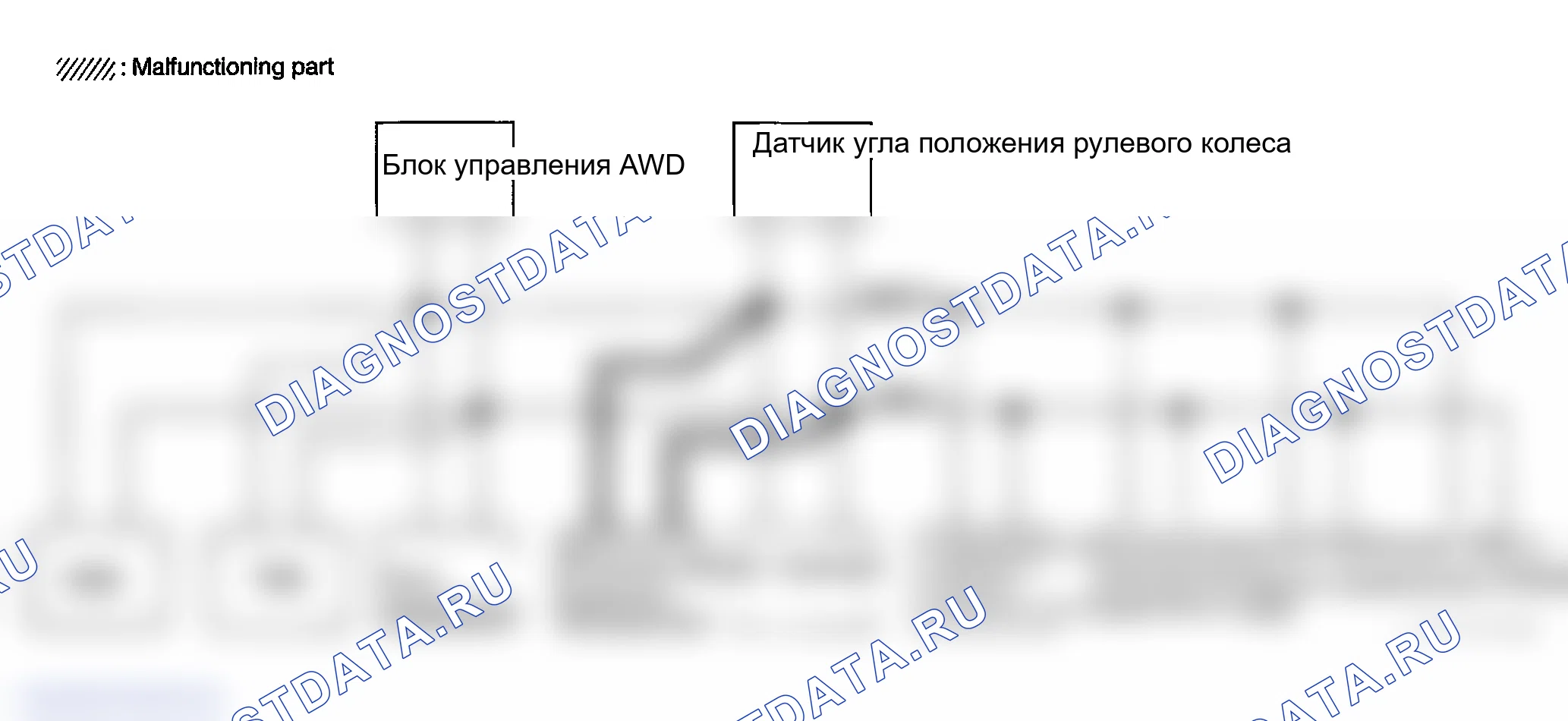 Рис. 323: ПРОВЕРКА ЦЕПИ РАЗЪЕМА КАНАЛА ПЕРЕДАЧИ ДАННЫХ. Infiniti FX35 I