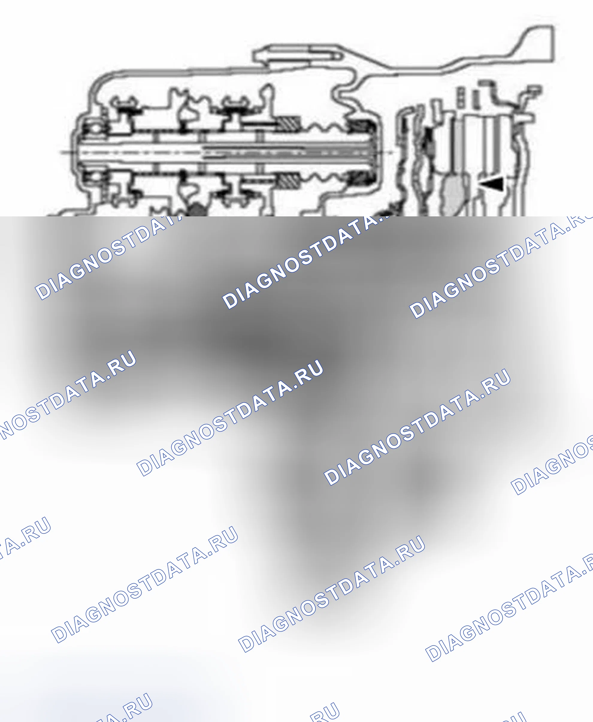 Рис. 233: 1-я передача. Ford Fiesta Mk6