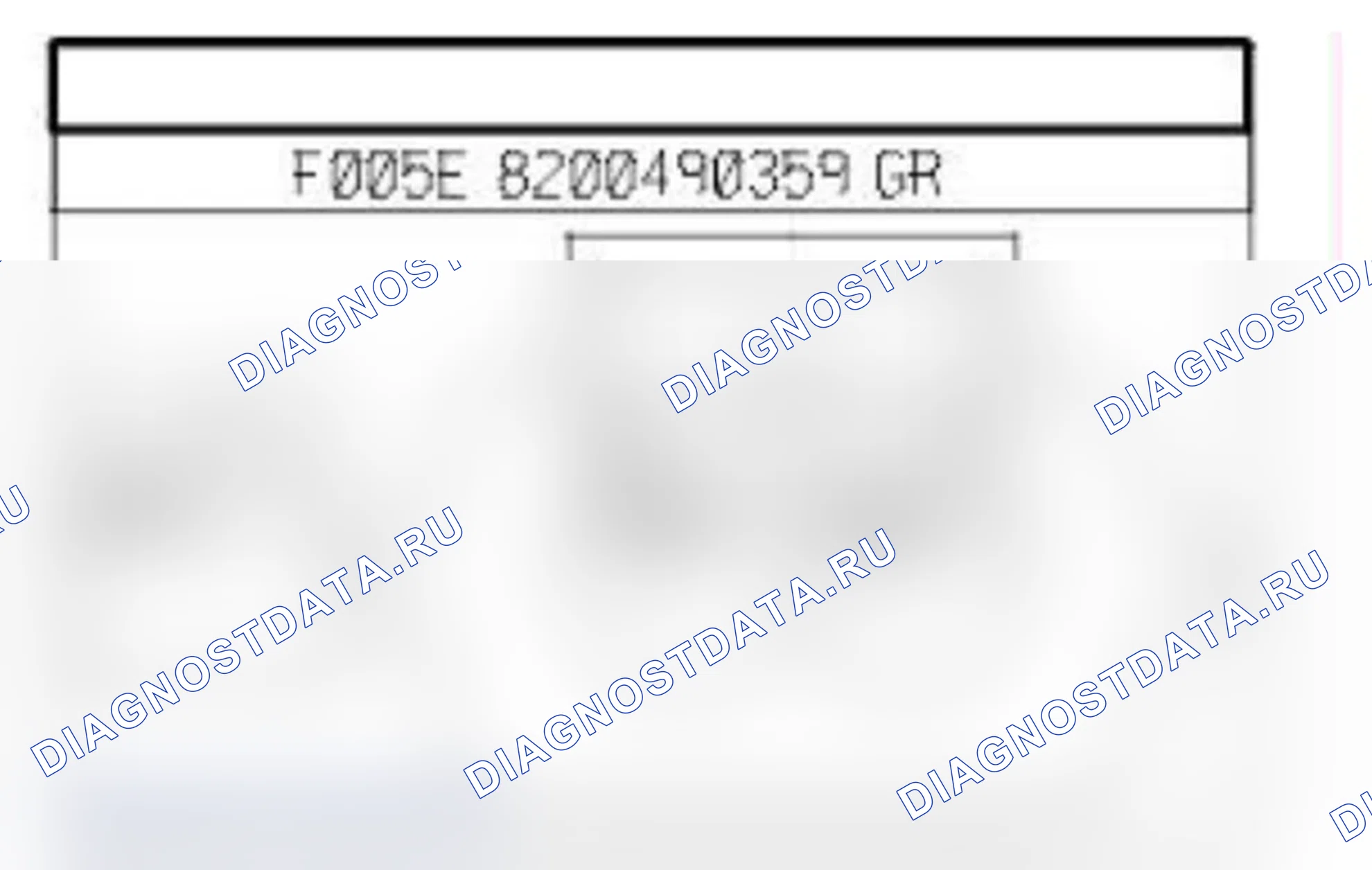 Распиновка разъёма 243 — Датчик уровня масла. Renault Fluence I