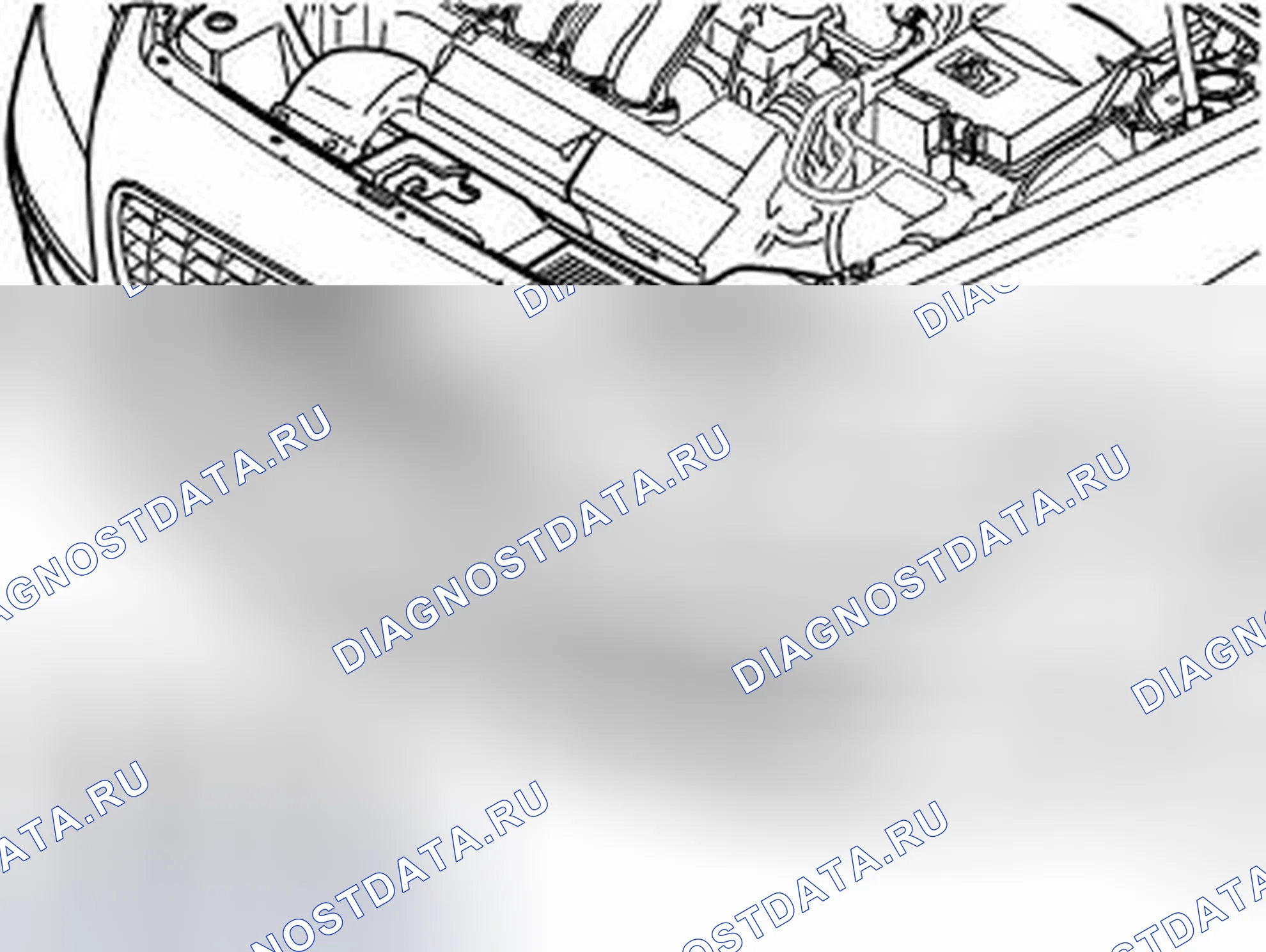 Рис. 713: ПЕРЕУСТАНОВКА БАМПЕРА. Volvo S40 II