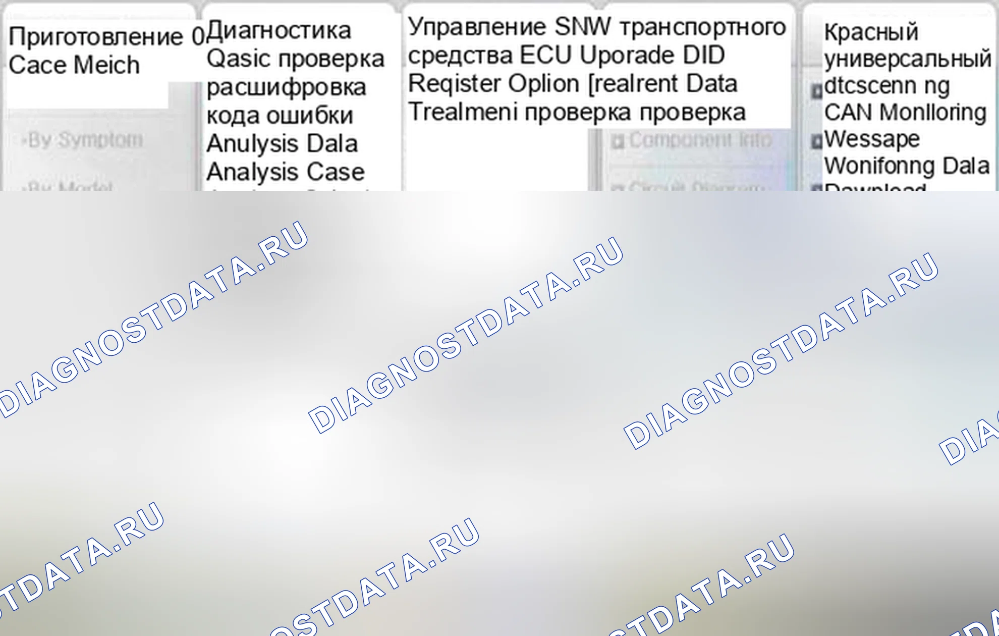 Рис. 93: Регулировка тестирования и диагностики систем управления двигателя. Geely SC7 I
