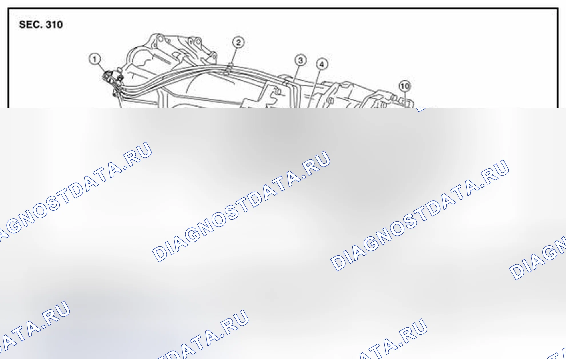 Рис. 241: КОМПОНЕНТЫ (VK56DE MODELS). Nissan Pathfinder III рестайлинг