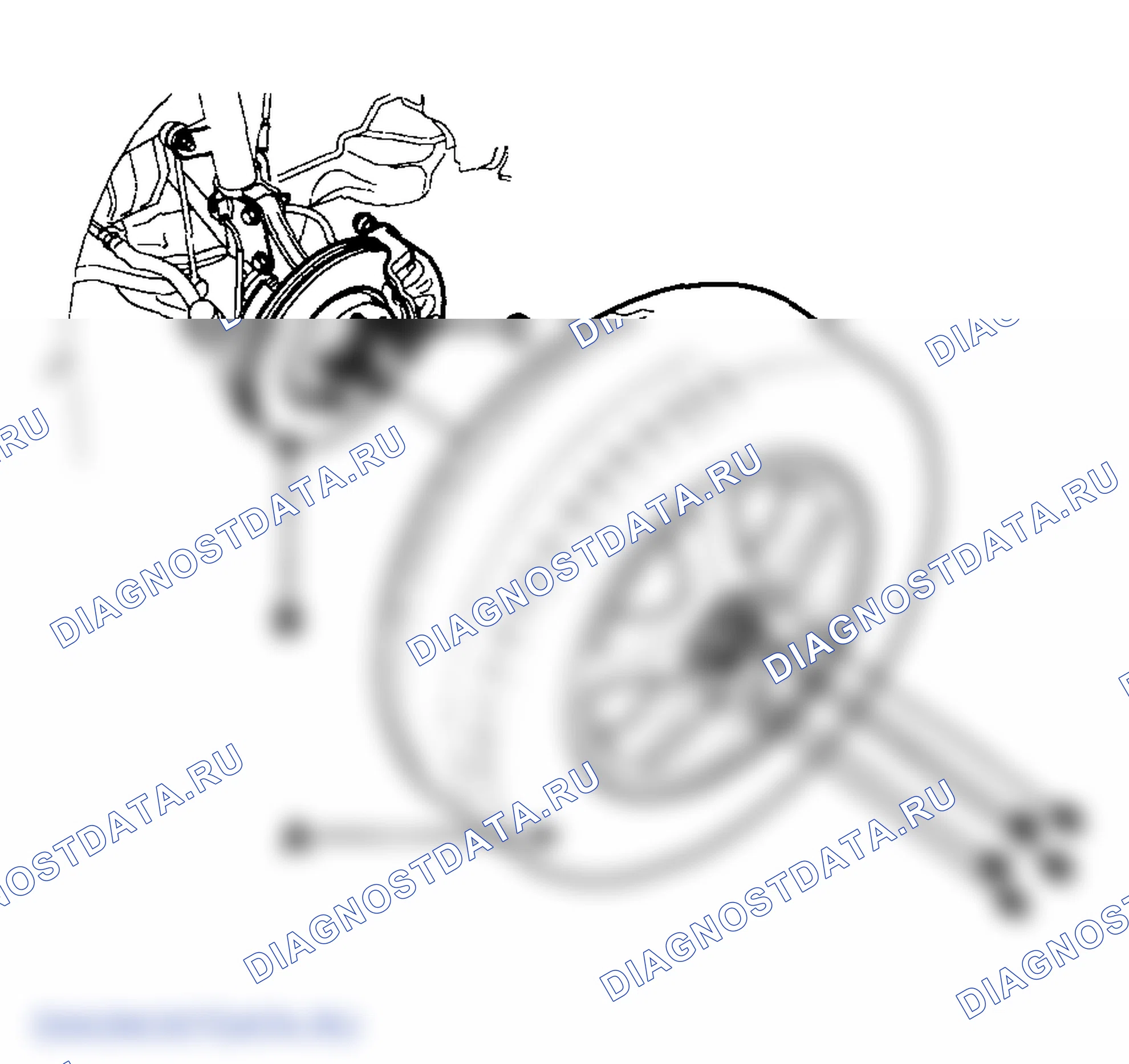 Рис. 2: ДЕМОНТАЖ. Hyundai Tucson I