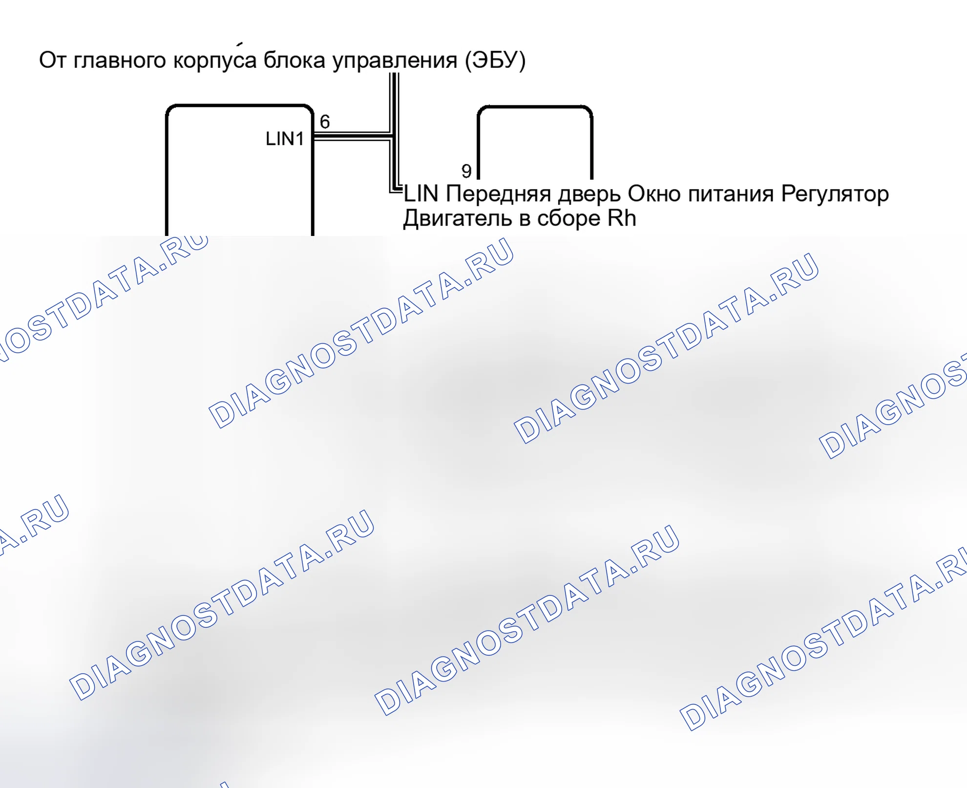 Рис. 19: электросхема. Toyota Sequoia II рестайлинг