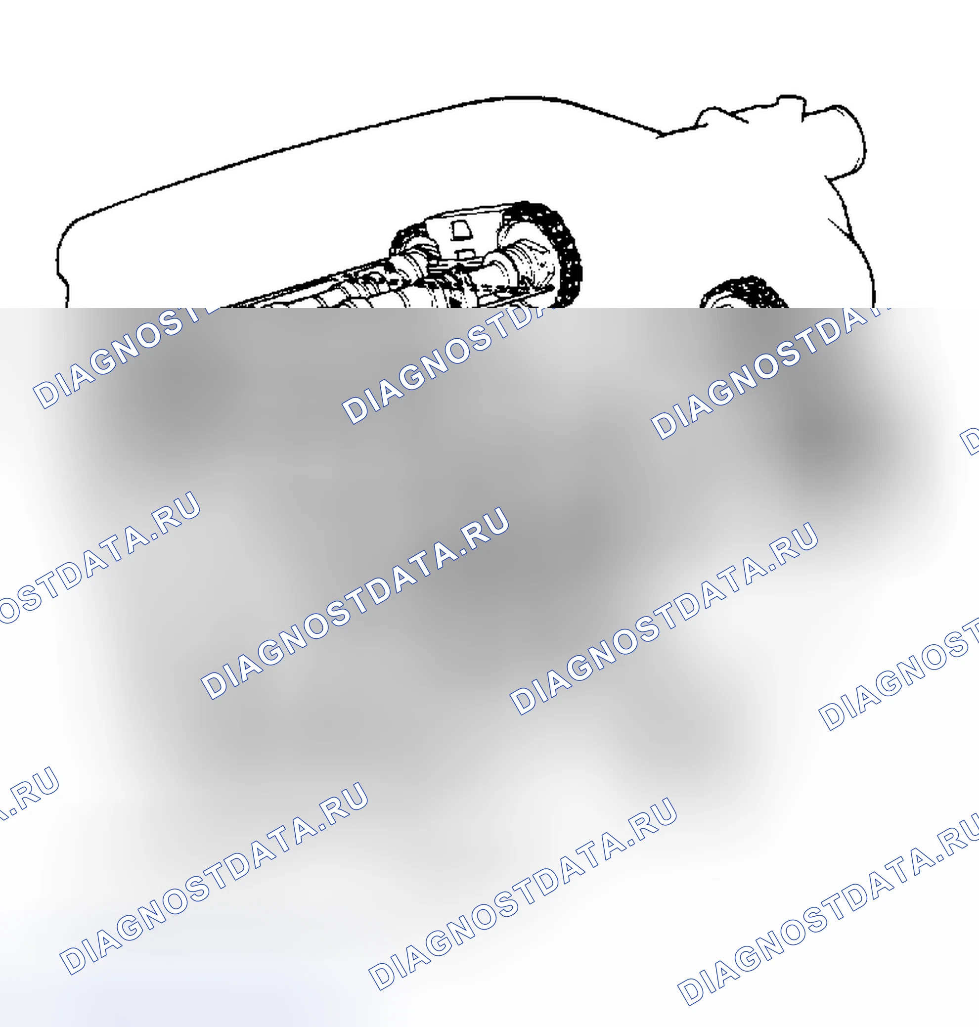Рис. 16: Давление масла. Ford Taurus II