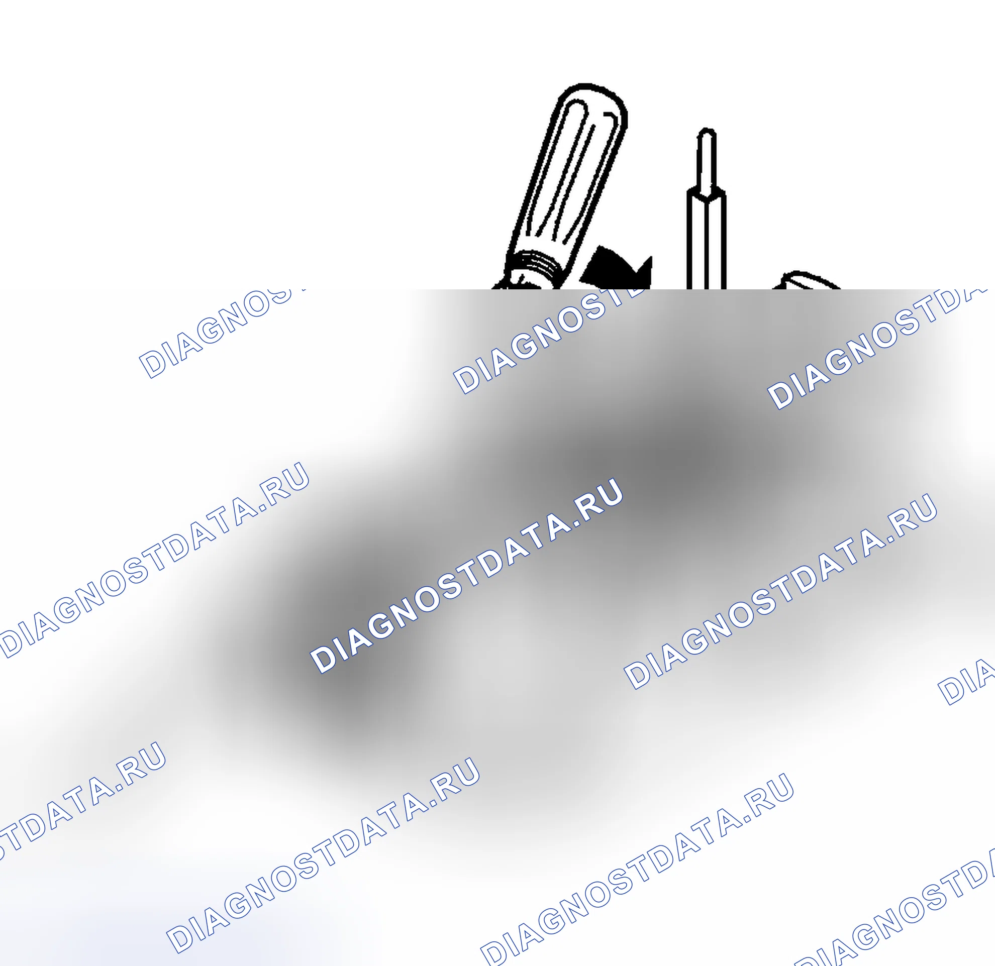 Рис. 68: Снятие кабеля с селектора передач в сборе. Volvo C70 I